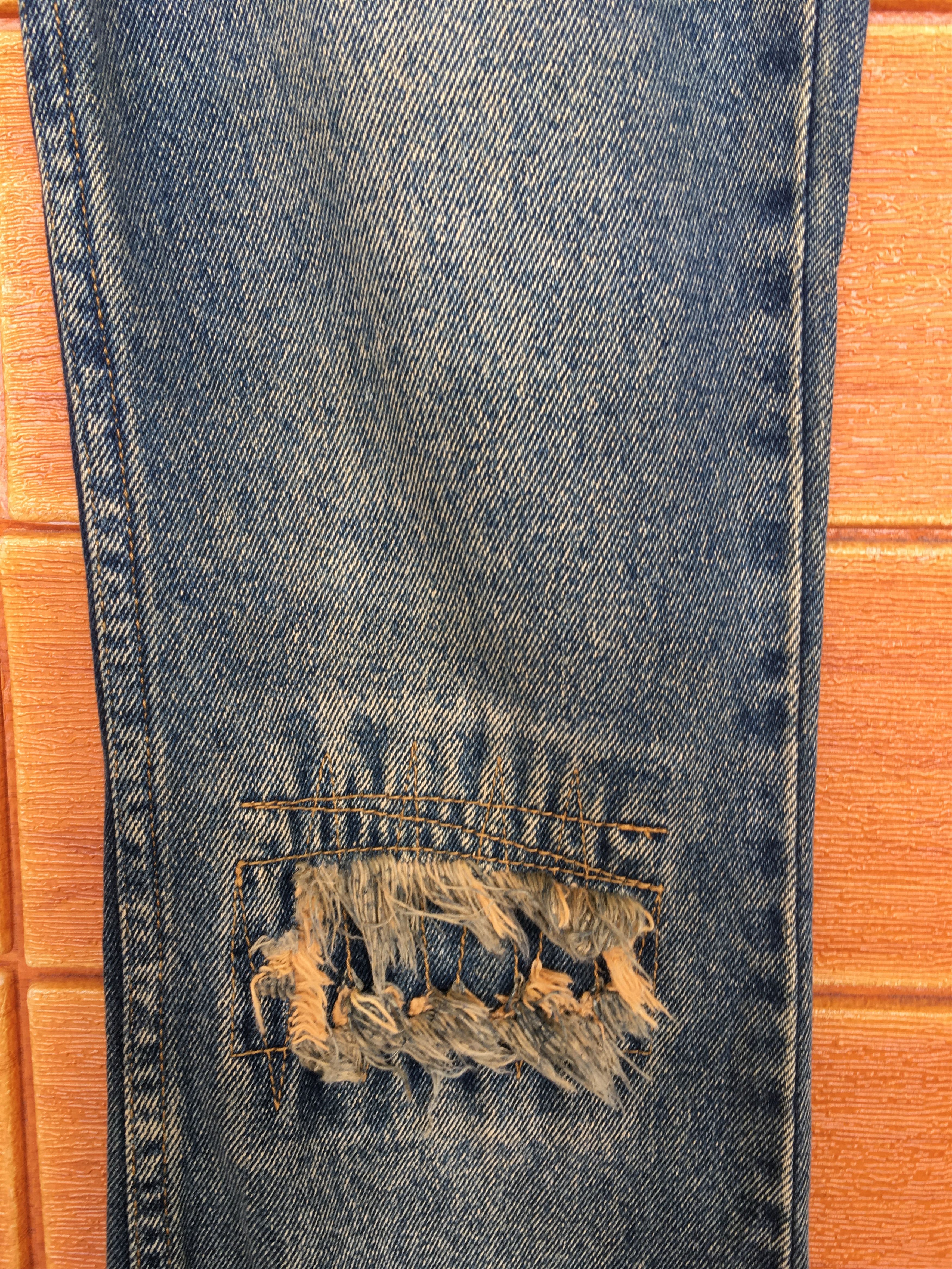 Tornado Mart Flare Jeans Mouth Valley Rusty Distressed Boot Cut Size US 28 / EU 44 - 8 Thumbnail