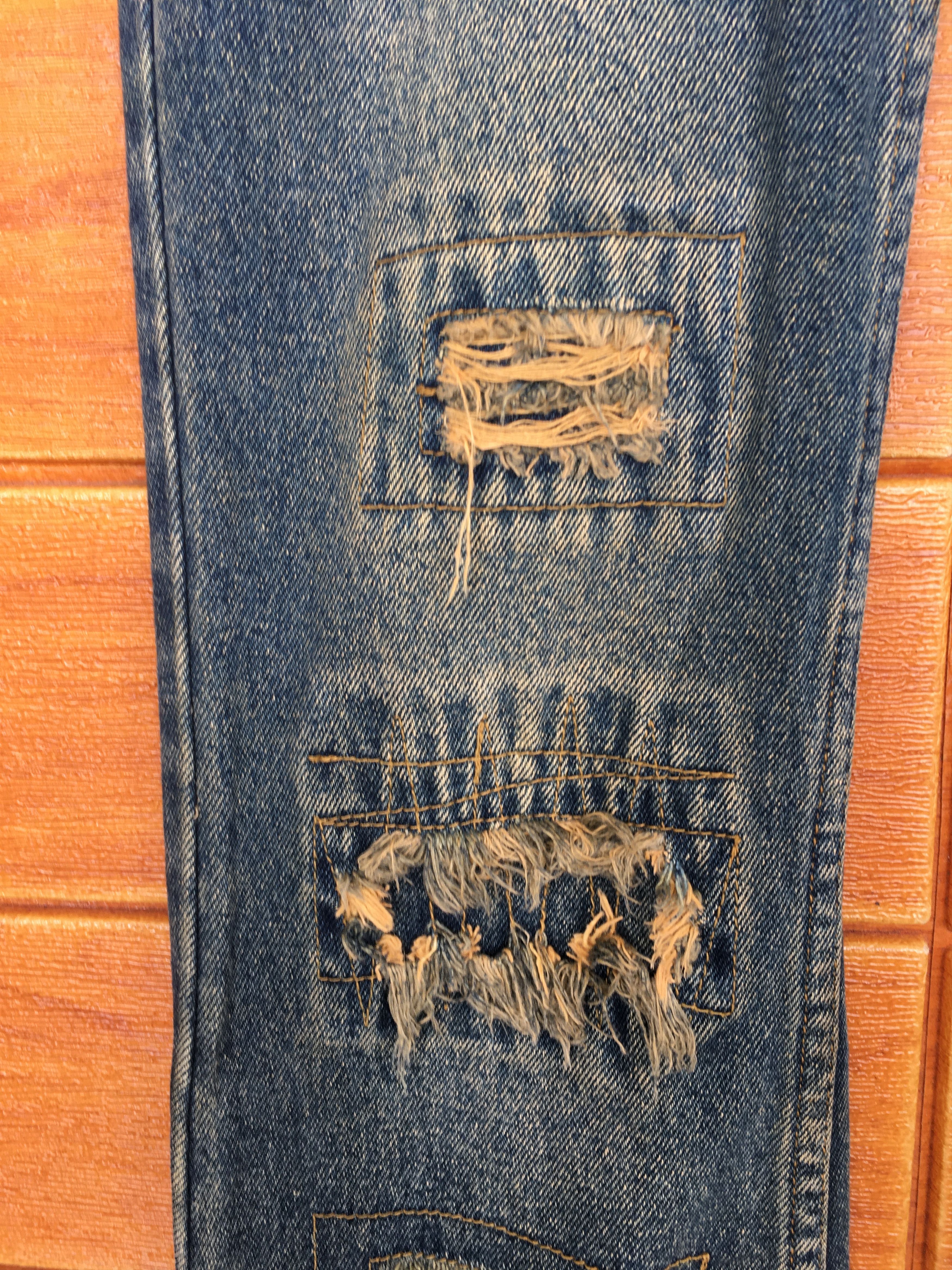 Tornado Mart Flare Jeans Mouth Valley Rusty Distressed Boot Cut Size US 28 / EU 44 - 7 Thumbnail