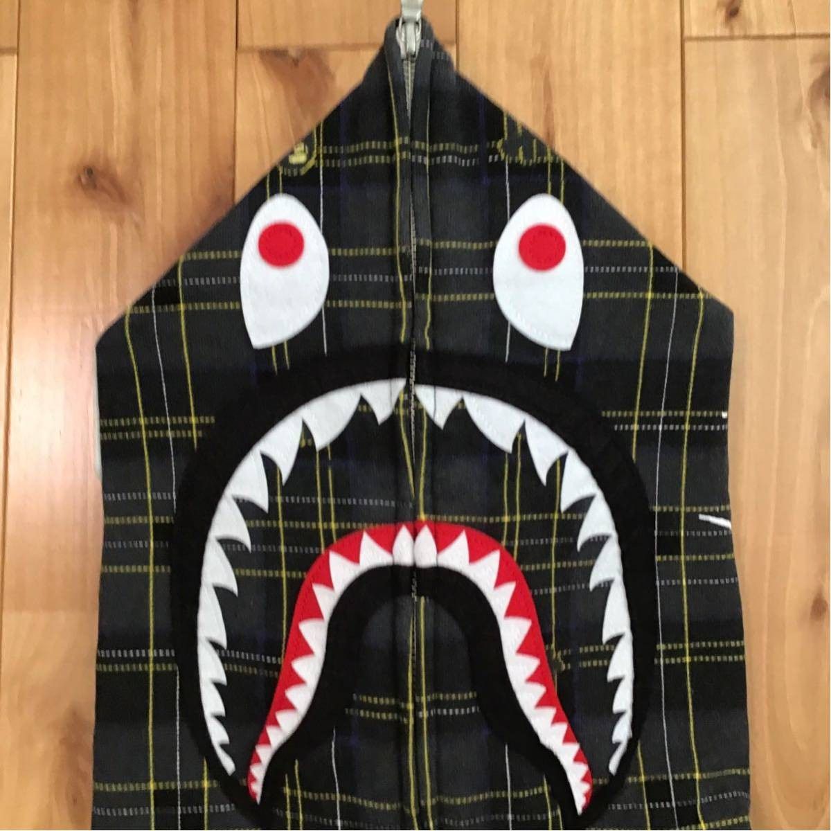 Bape × Undefeated BAPE × undefeated check shark full zip hoodie a bathing ape Size US M / EU 48-50 / 2 - 4 Thumbnail