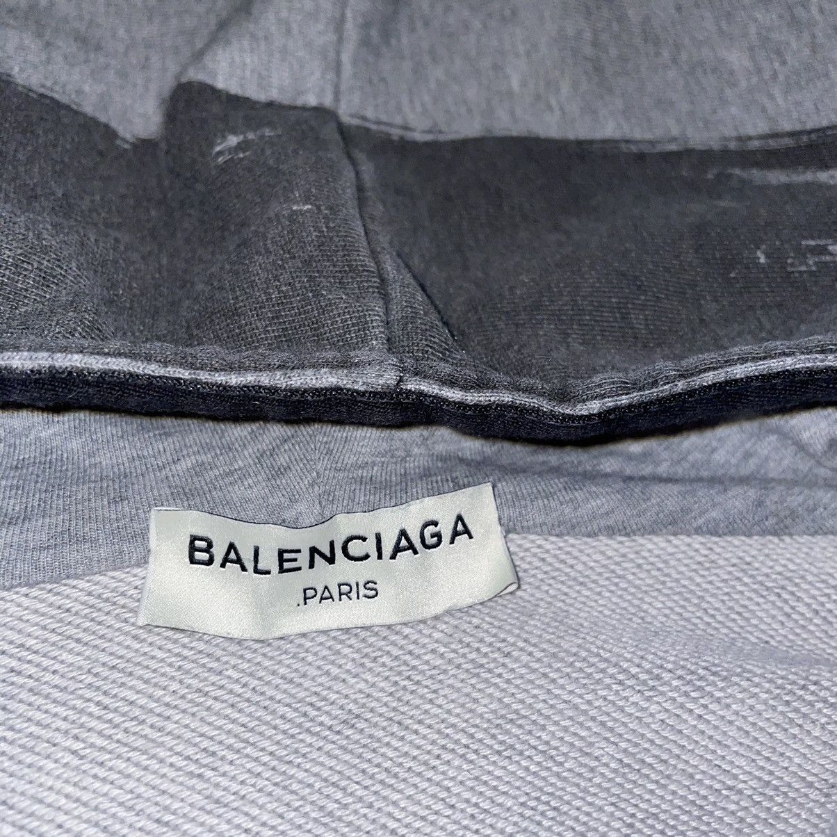 Balenciaga Balenciaga 2015 Paint Stripe Hoodie Size US XL / EU 56 / 4 - 5 Thumbnail