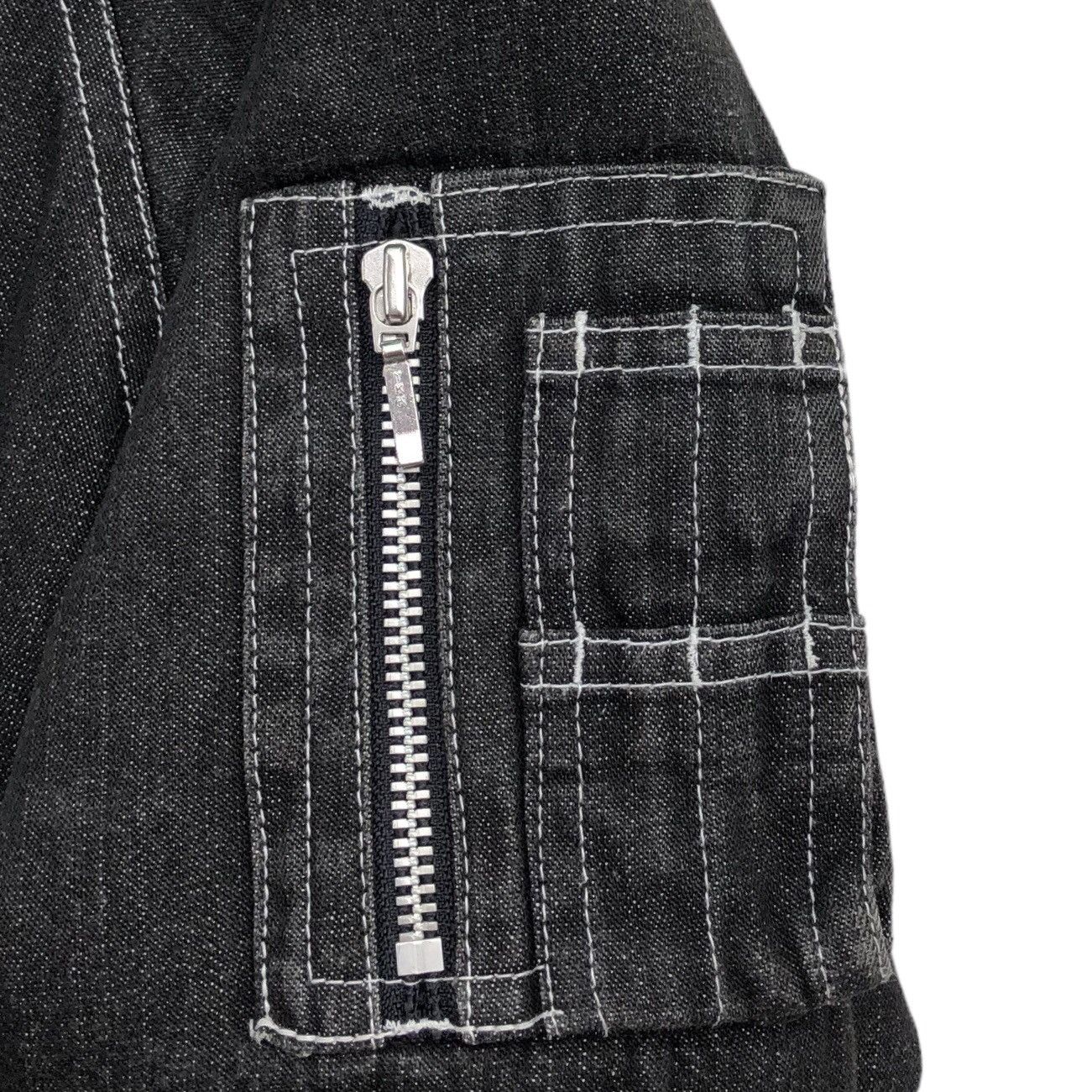 Johnbull Japanese Brand Johnbull Denim Fur Hooded Parka Jacket Size US M / EU 48-50 / 2 - 6 Thumbnail