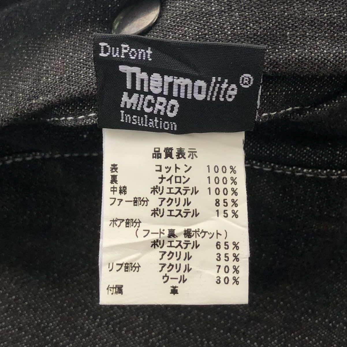 Johnbull Japanese Brand Johnbull Denim Fur Hooded Parka Jacket Size US M / EU 48-50 / 2 - 19 Thumbnail