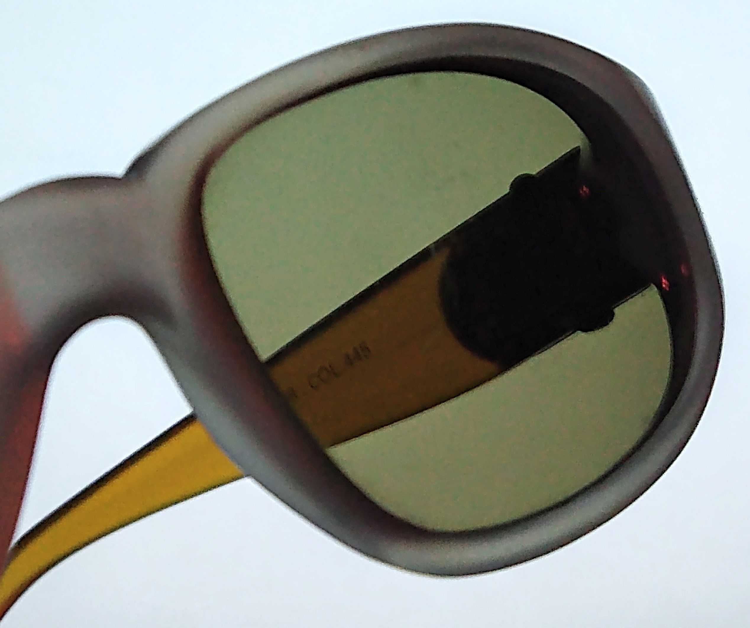 Versace Versace Sunglasses Mod.408 Orange Clear Y2K Italy Size ONE SIZE - 17 Thumbnail