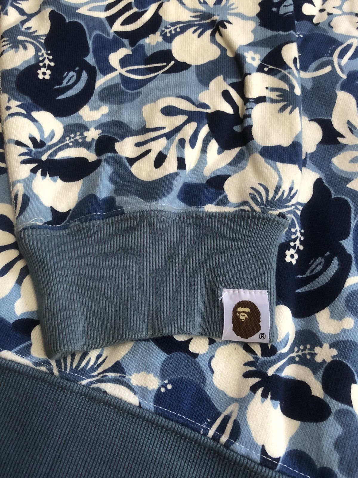 Bape Aloha Camo Full Zip Hoodie Size US M / EU 48-50 / 2 - 3 Thumbnail