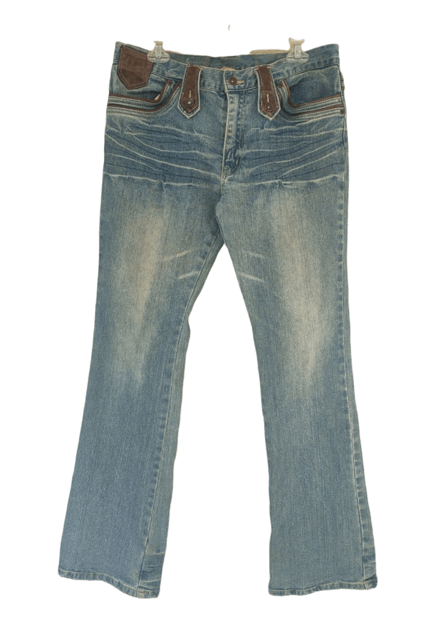 Japanese Brand Japanese Flare Denim Size 35" - 1 Thumbnail