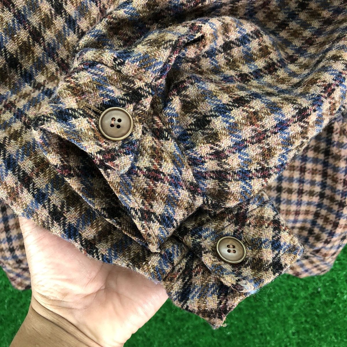 Japanese Brand Vintage 80's Wool Jacket Button up by Takashimaya Size US S / EU 44-46 / 1 - 11 Thumbnail