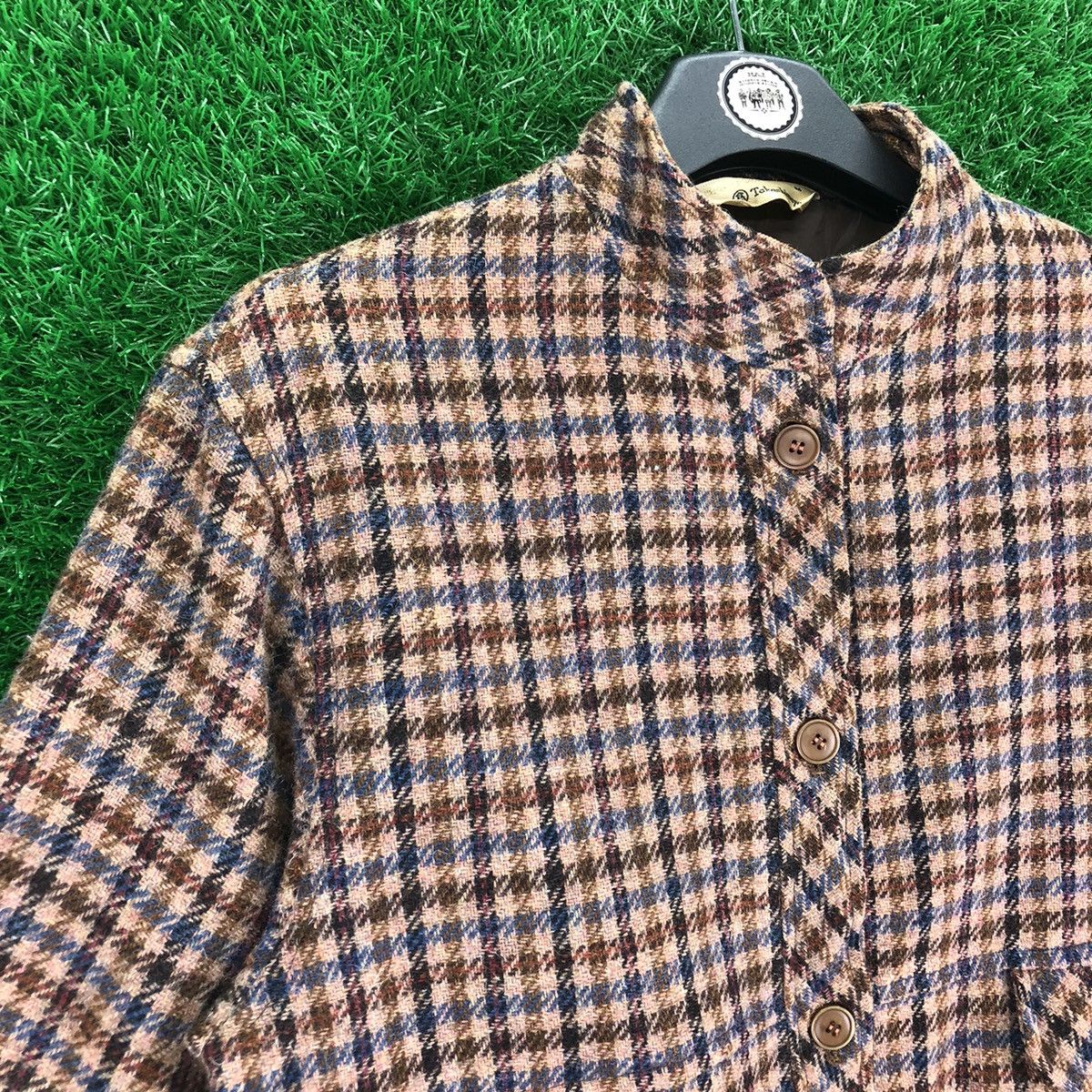 Japanese Brand Vintage 80's Wool Jacket Button up by Takashimaya Size US S / EU 44-46 / 1 - 2 Thumbnail