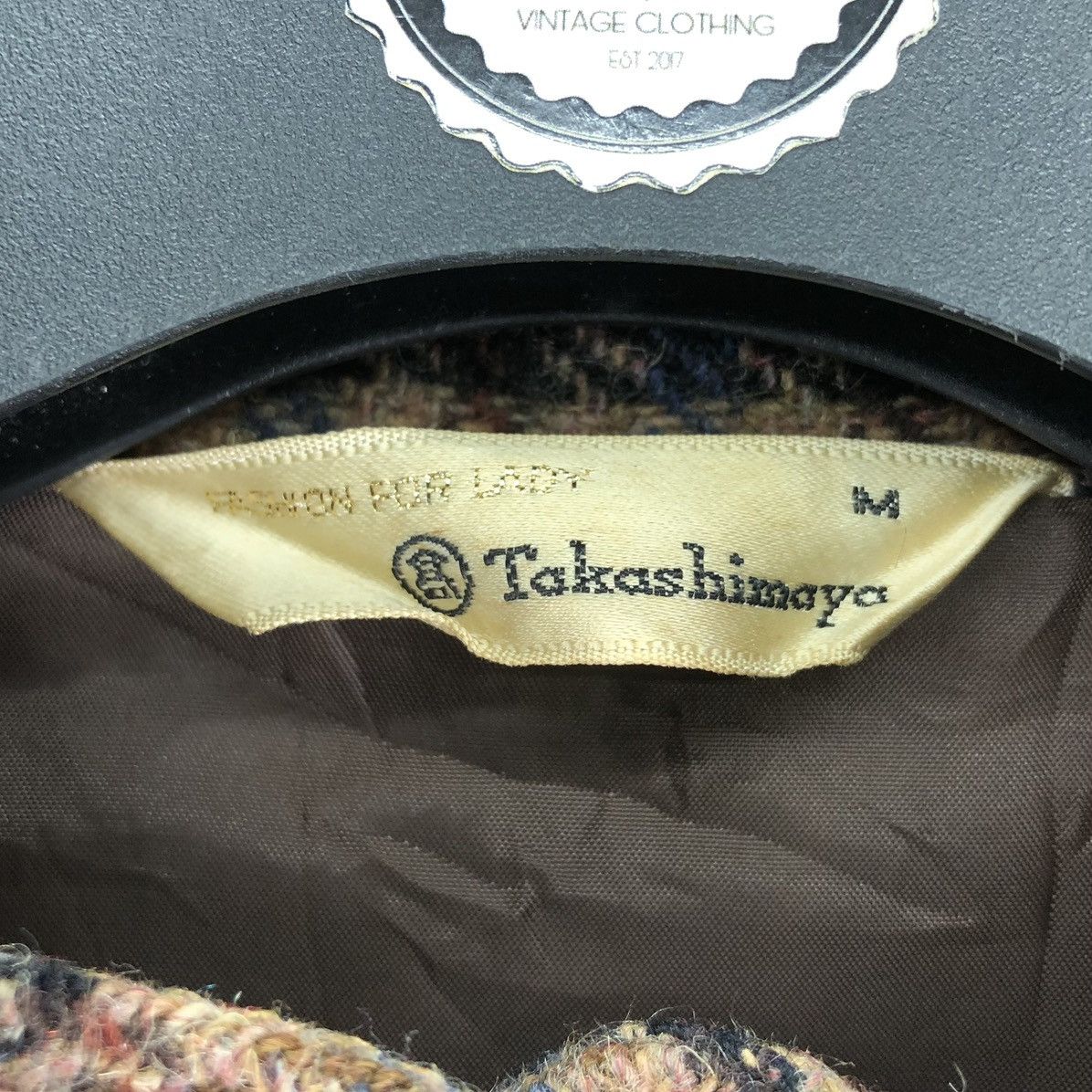 Japanese Brand Vintage 80's Wool Jacket Button up by Takashimaya Size US S / EU 44-46 / 1 - 13 Thumbnail