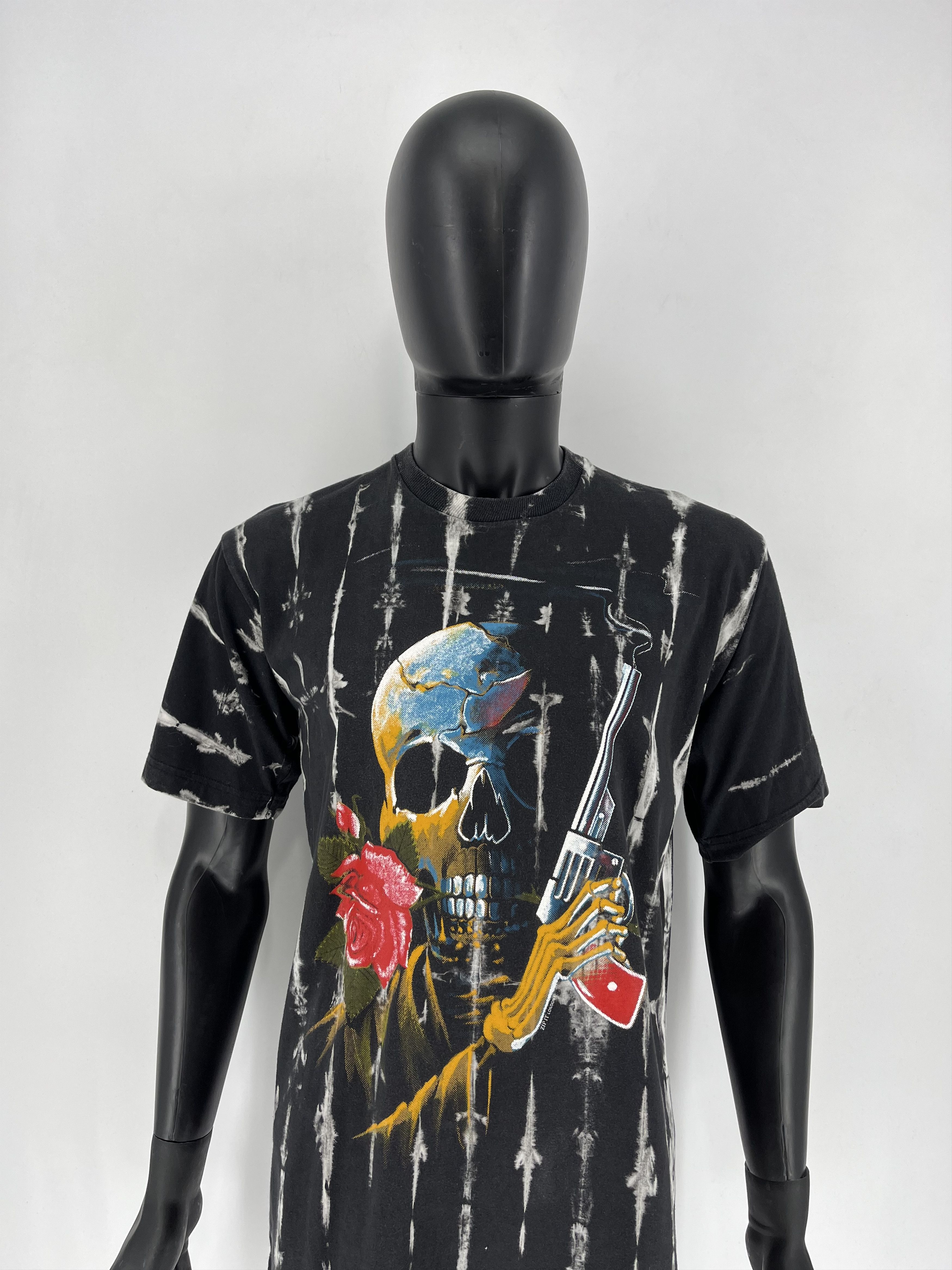 Band Tees Vintage Guns N’ Roses 🌹 Big Logo Double Sided T-Shirt Size US L / EU 52-54 / 3 - 1 Thumbnail