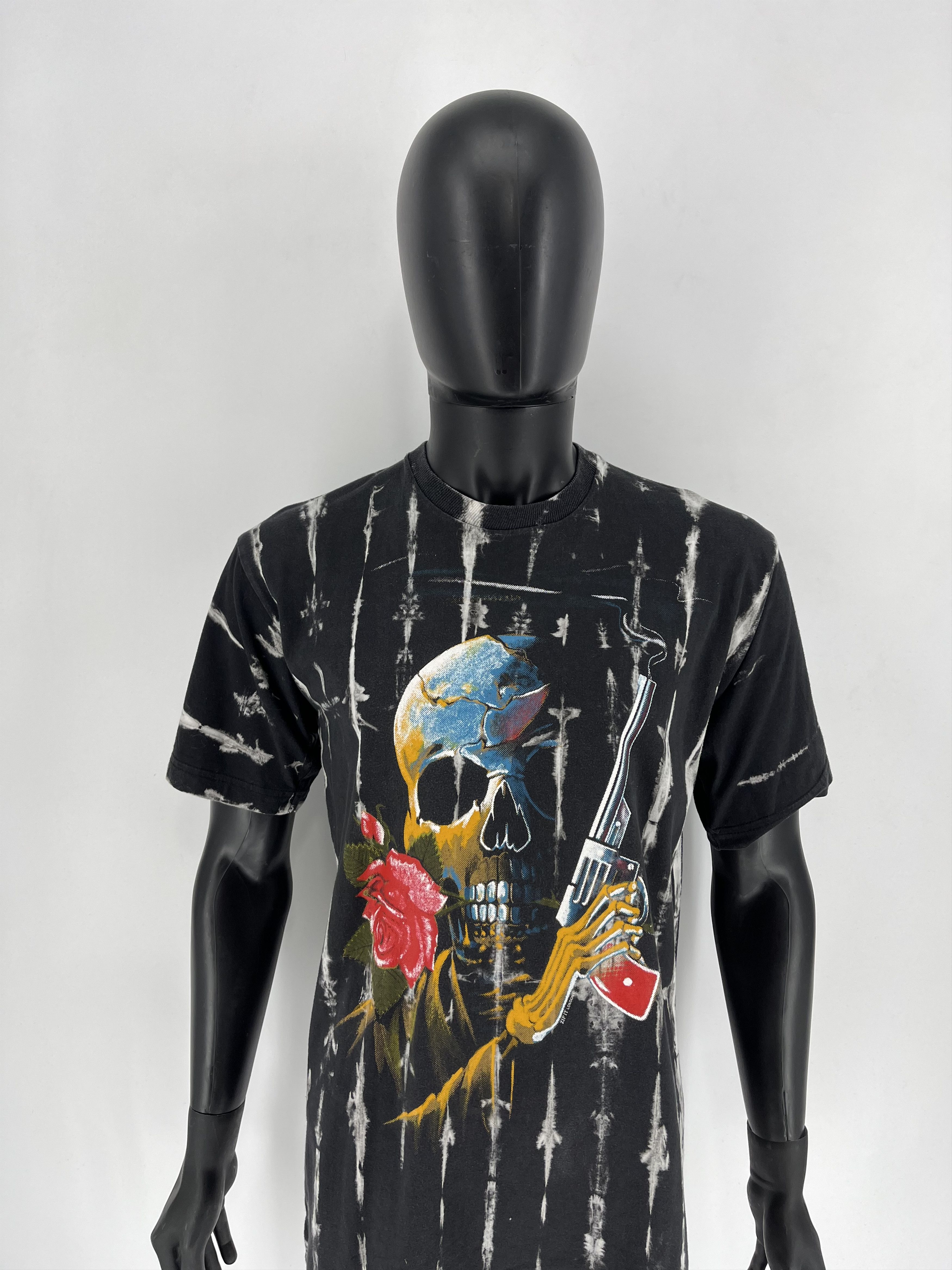 Band Tees Vintage Guns N’ Roses 🌹 Big Logo Double Sided T-Shirt Size US L / EU 52-54 / 3 - 5 Thumbnail