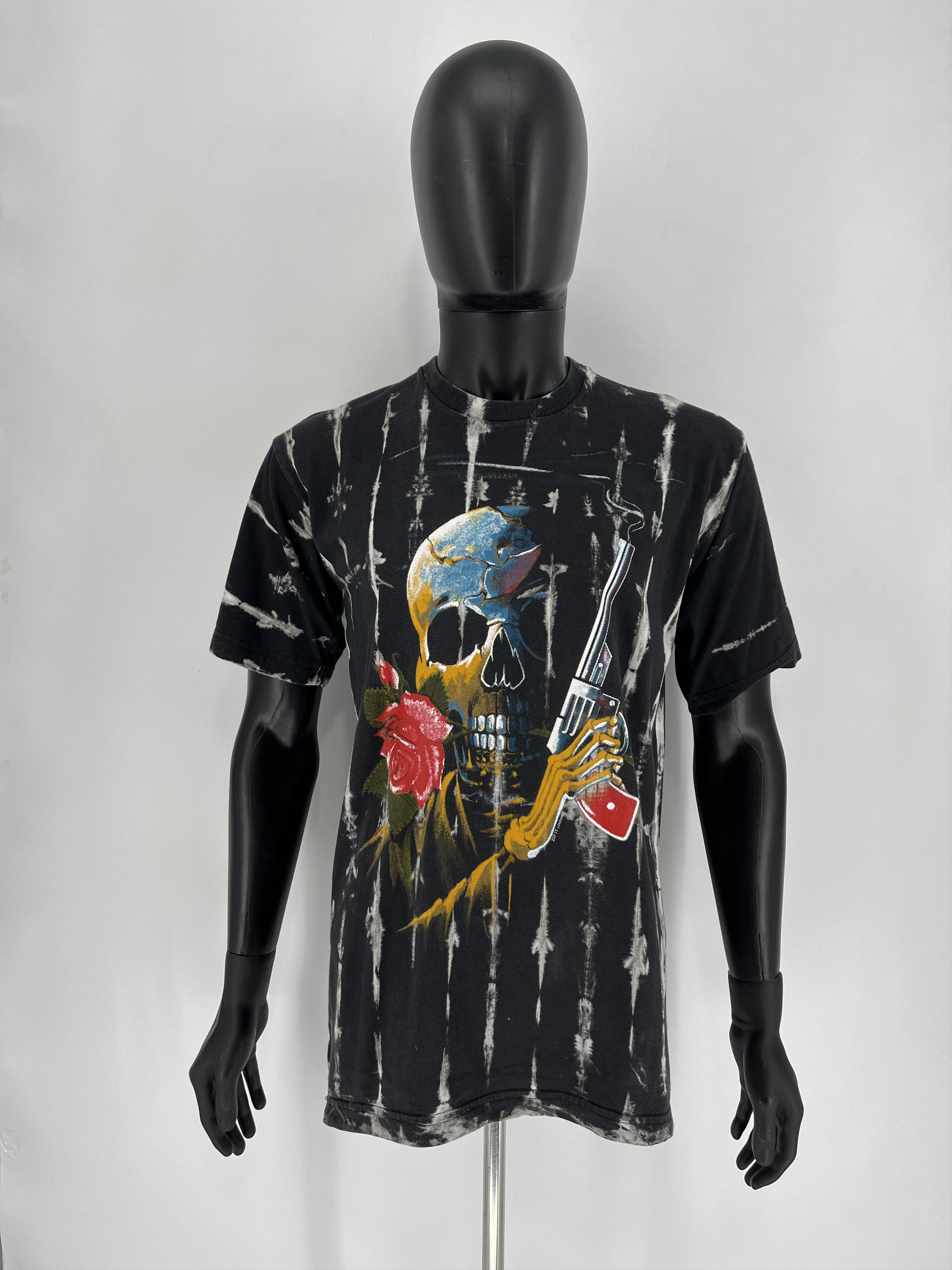 Band Tees Vintage Guns N’ Roses 🌹 Big Logo Double Sided T-Shirt Size US L / EU 52-54 / 3 - 2 Thumbnail