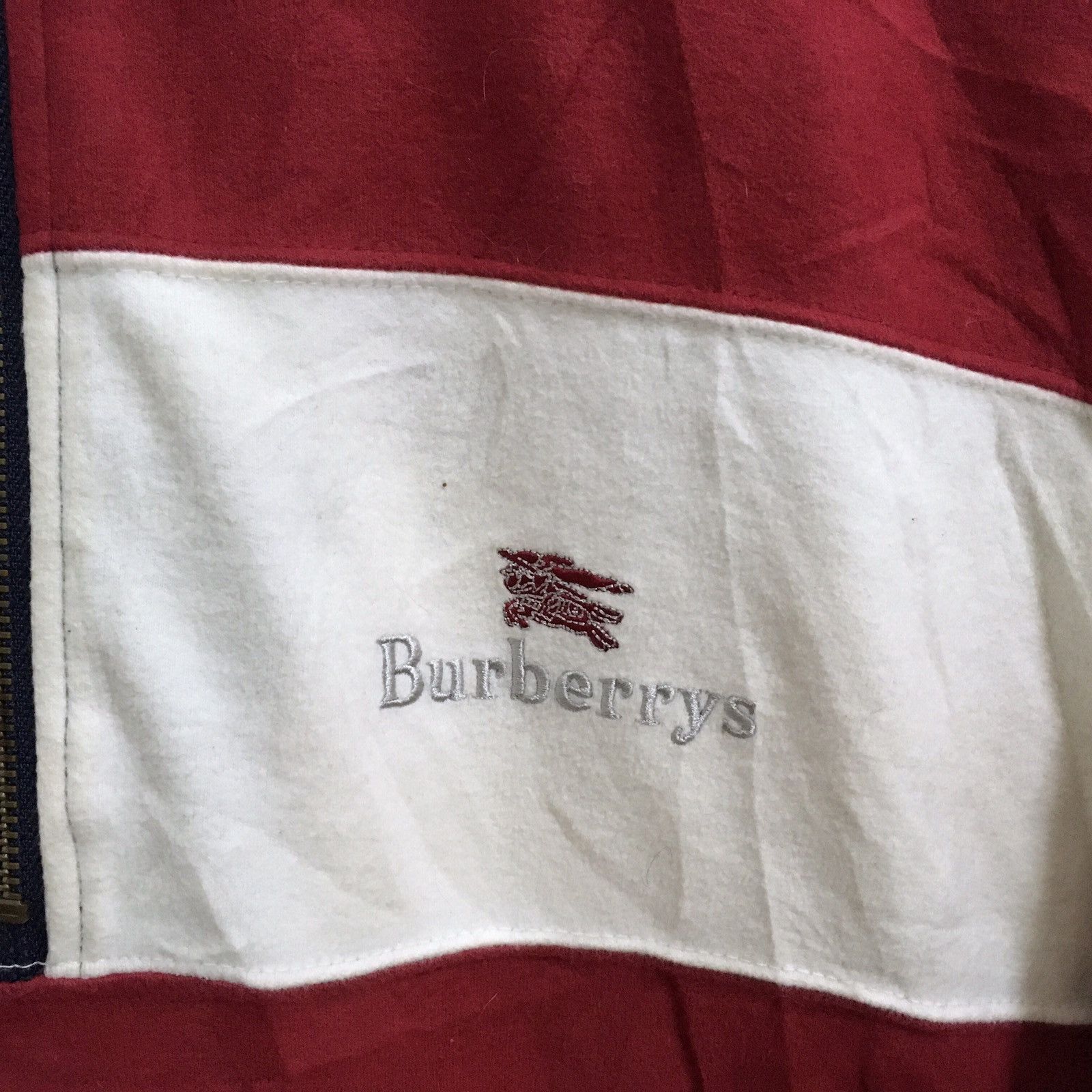 Burberry × Vintage Vintage BURBERRYS Small Logo Embroidered Sweatshirt Size US M / EU 48-50 / 2 - 3 Thumbnail