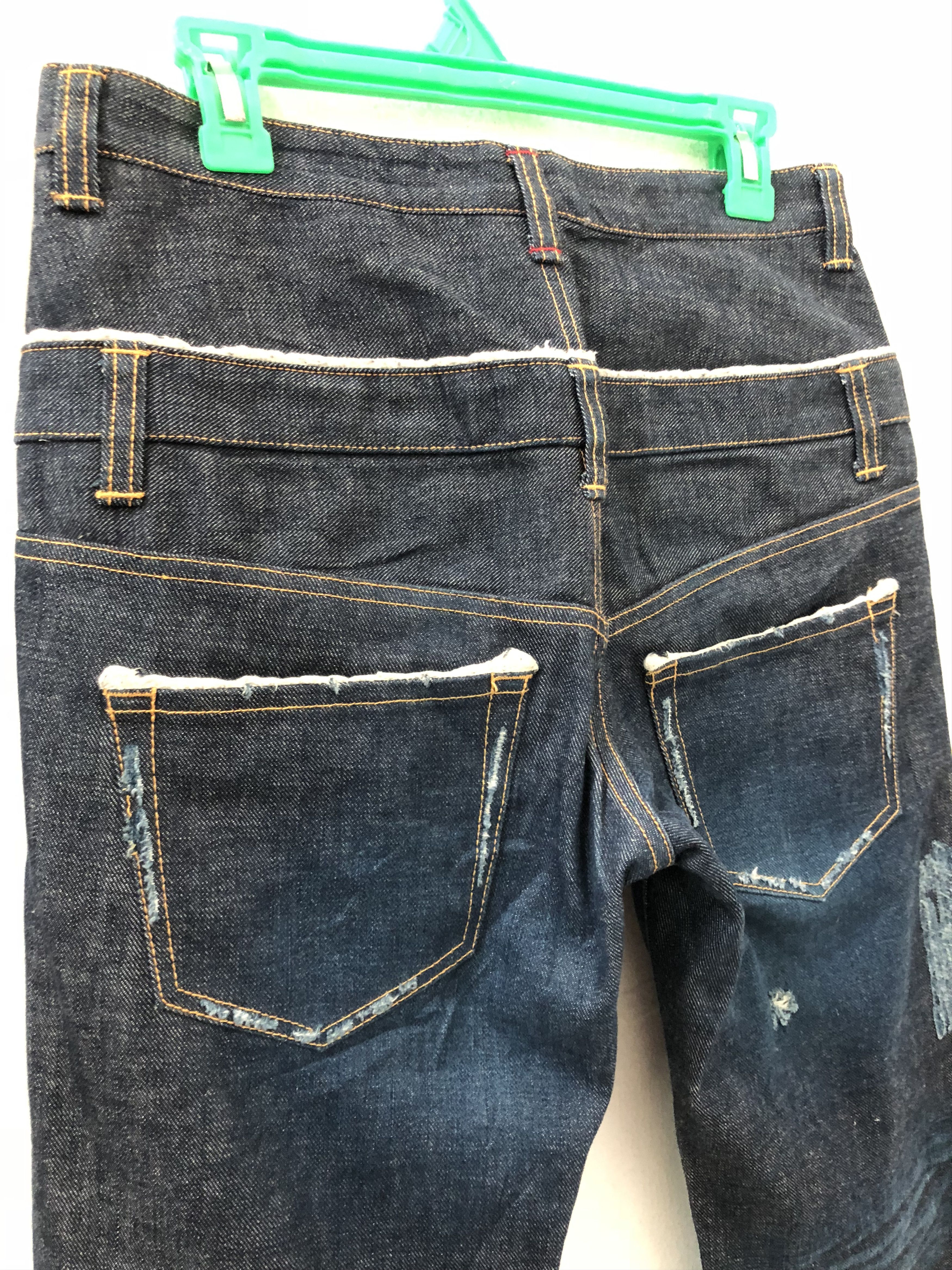 Issey Miyake Issey Miyake Sunao Kuwahara Japan Double Waist Rips Size US 30 / EU 46 - 10 Thumbnail