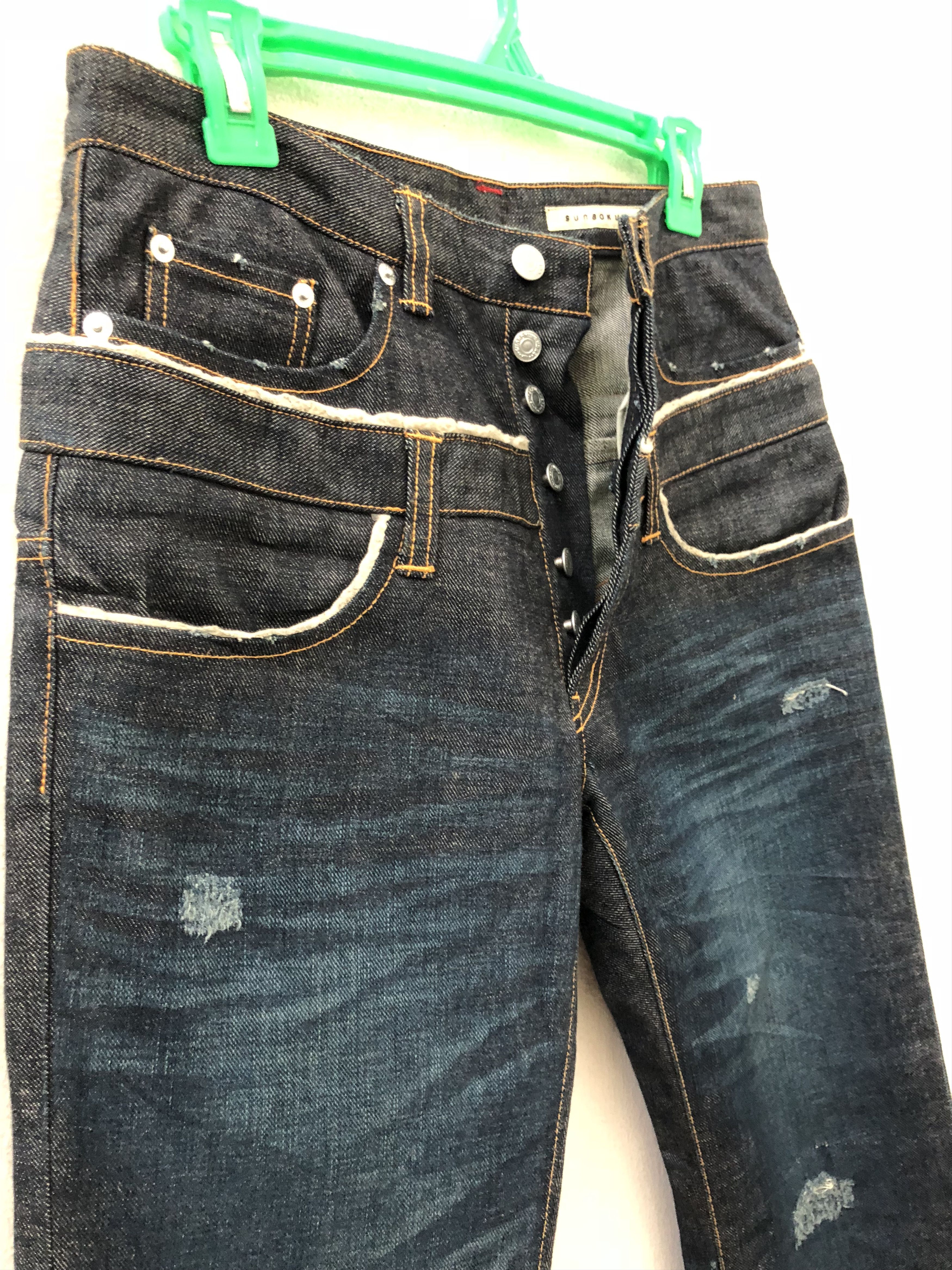 Issey Miyake Issey Miyake Sunao Kuwahara Japan Double Waist Rips Size US 30 / EU 46 - 8 Thumbnail