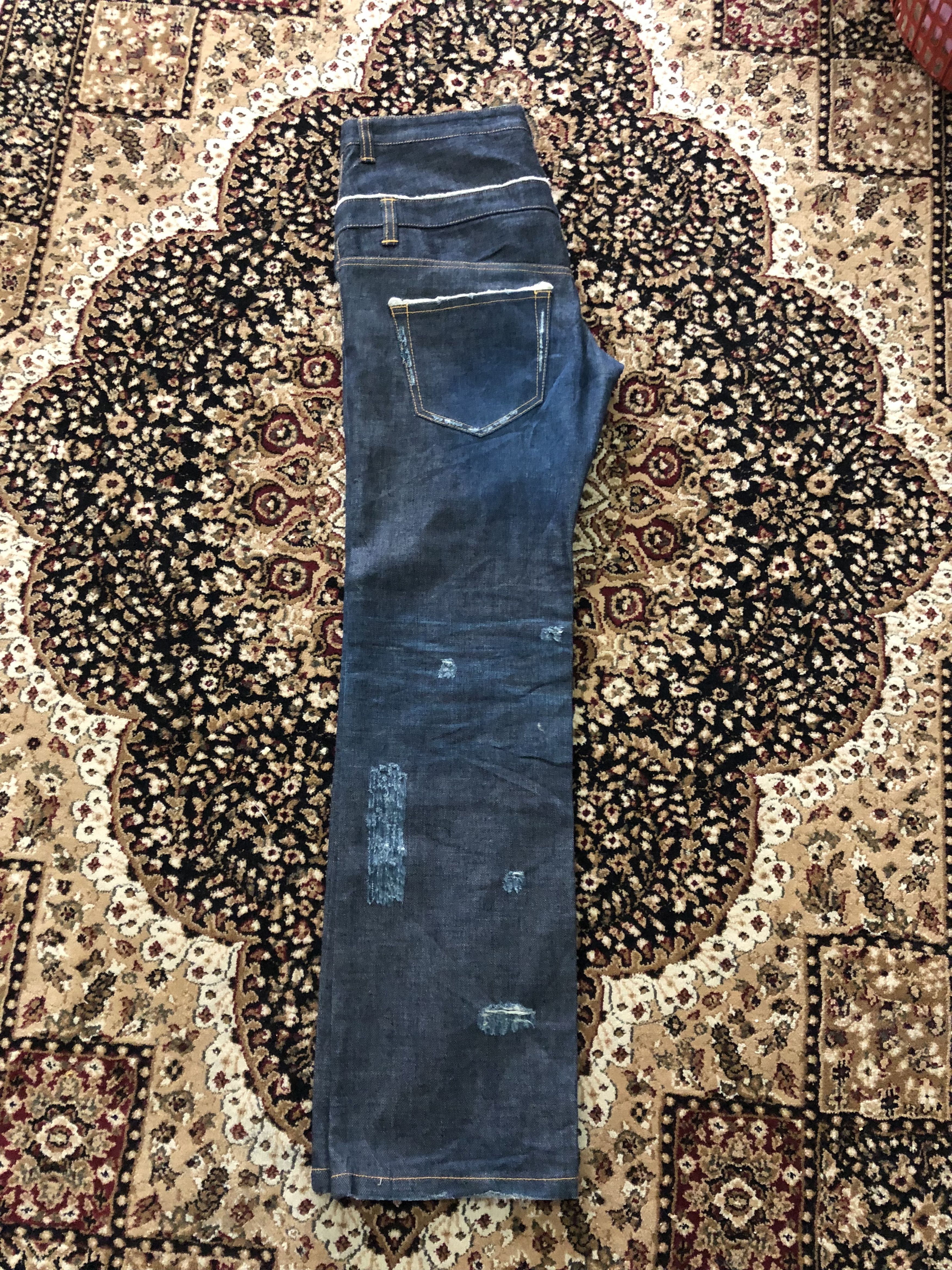 Issey Miyake Issey Miyake Sunao Kuwahara Japan Double Waist Rips Size US 30 / EU 46 - 3 Thumbnail