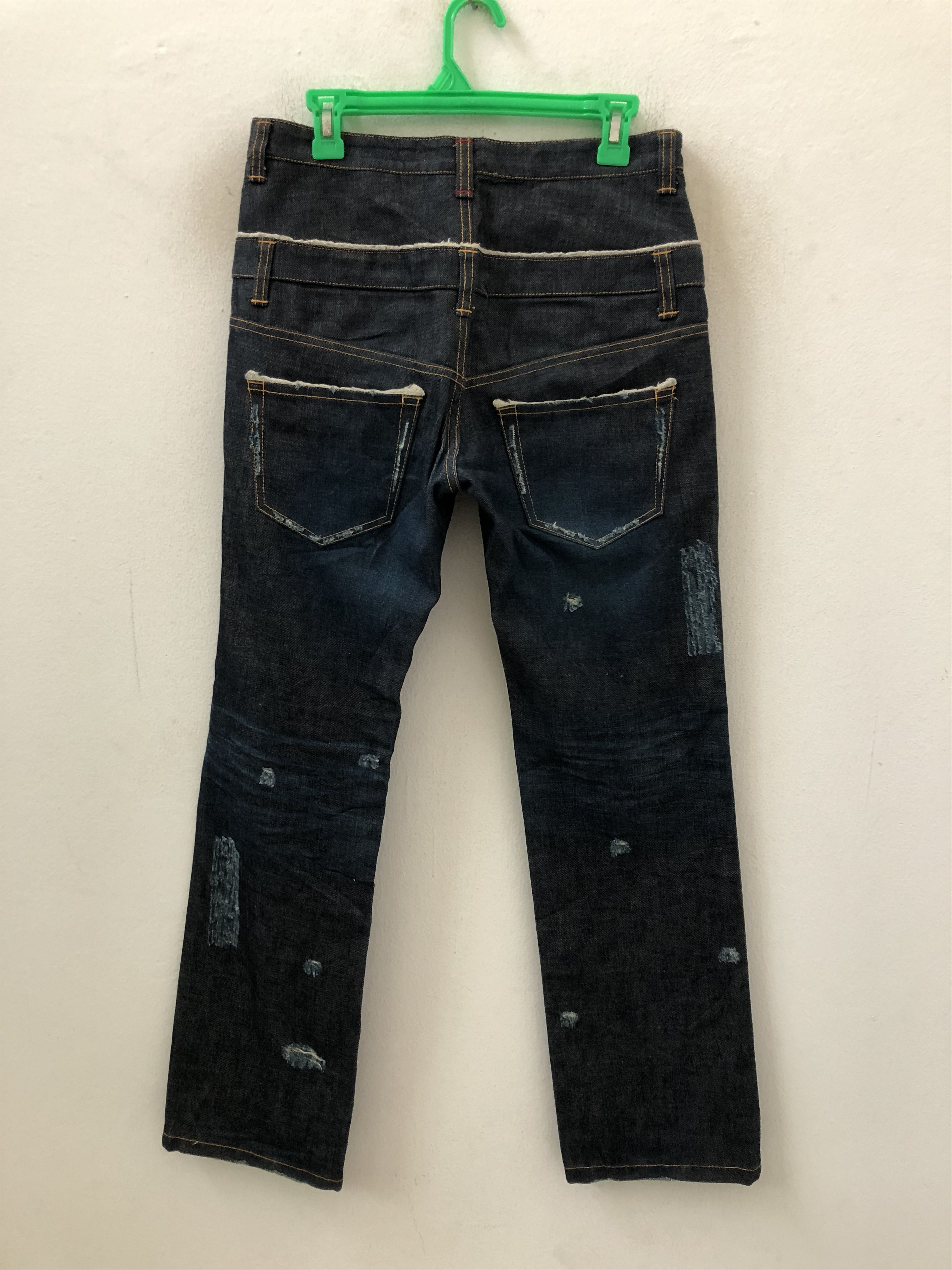 Issey Miyake Issey Miyake Sunao Kuwahara Japan Double Waist Rips Size US 30 / EU 46 - 9 Thumbnail