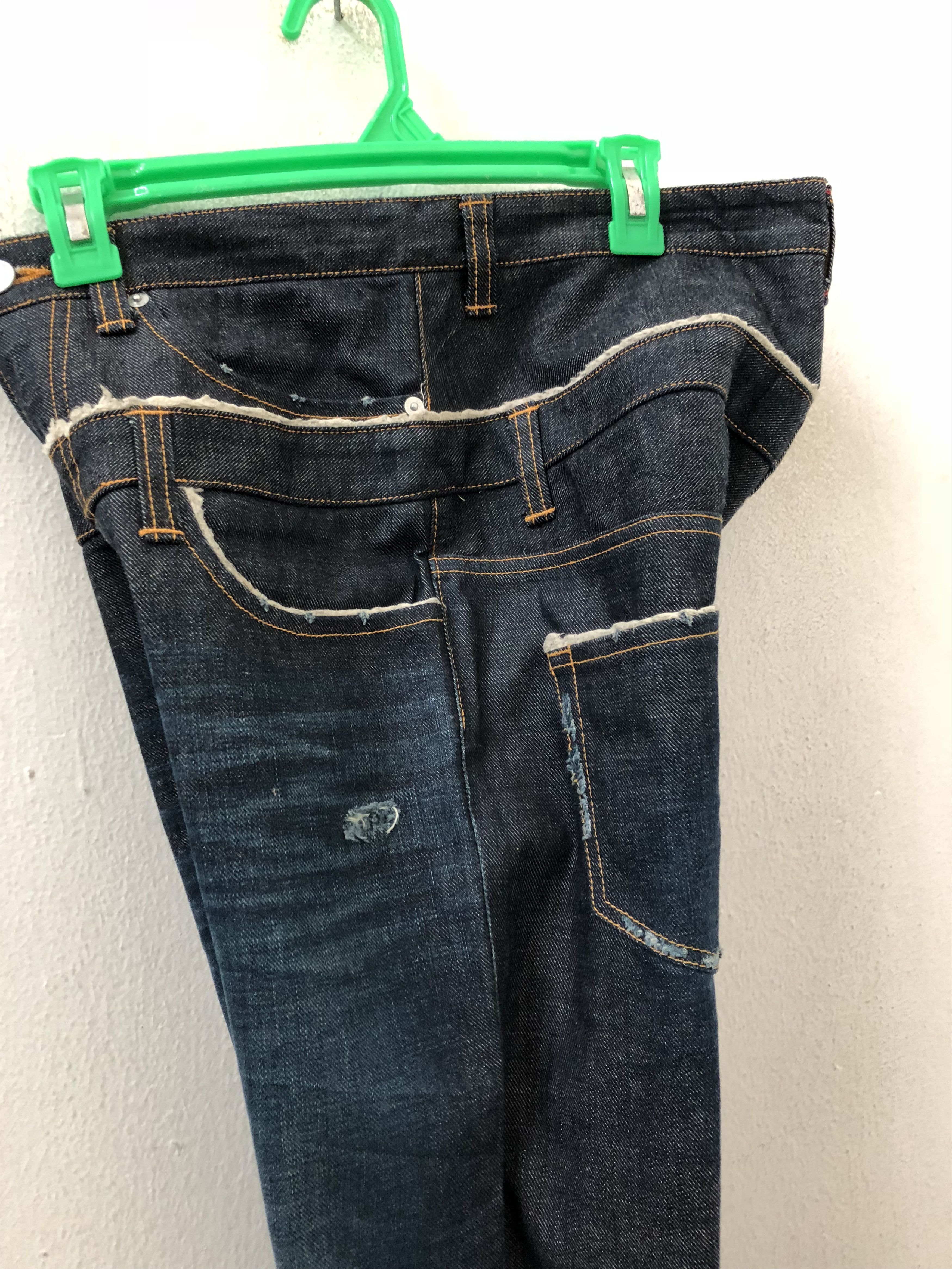 Issey Miyake Issey Miyake Sunao Kuwahara Japan Double Waist Rips Size US 30 / EU 46 - 14 Thumbnail