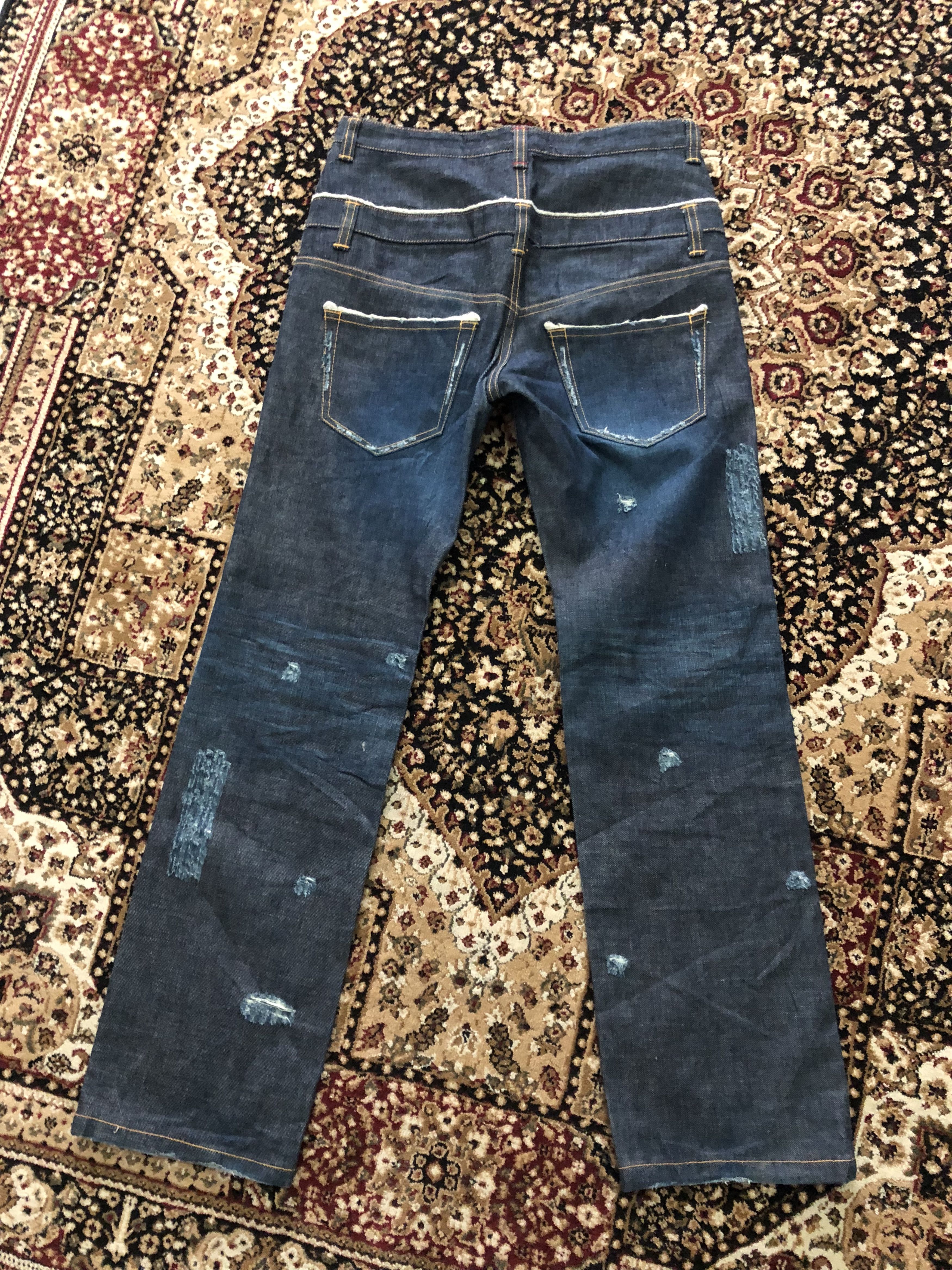 Issey Miyake Issey Miyake Sunao Kuwahara Japan Double Waist Rips Size US 30 / EU 46 - 2 Thumbnail