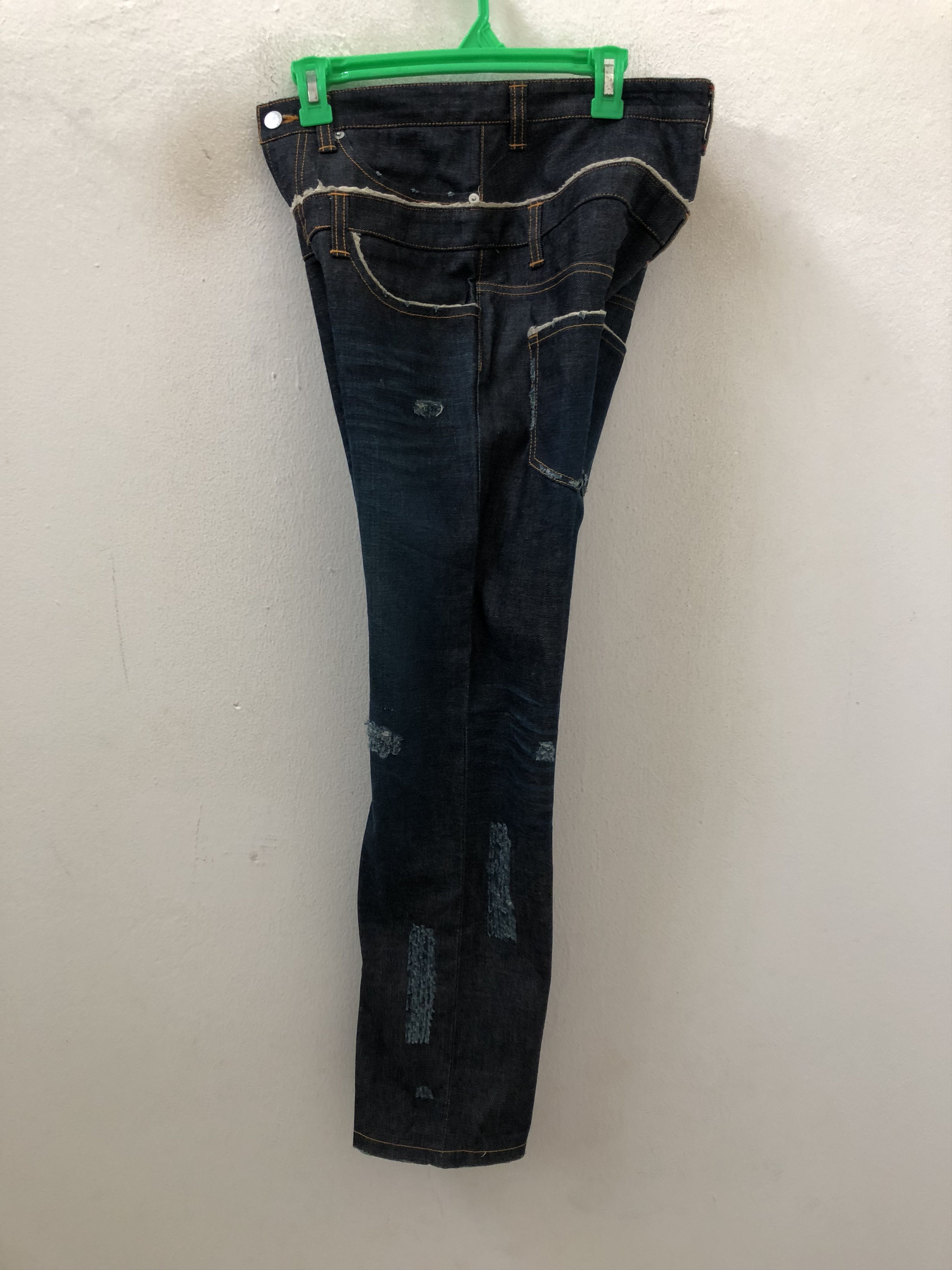 Issey Miyake Issey Miyake Sunao Kuwahara Japan Double Waist Rips Size US 30 / EU 46 - 13 Thumbnail