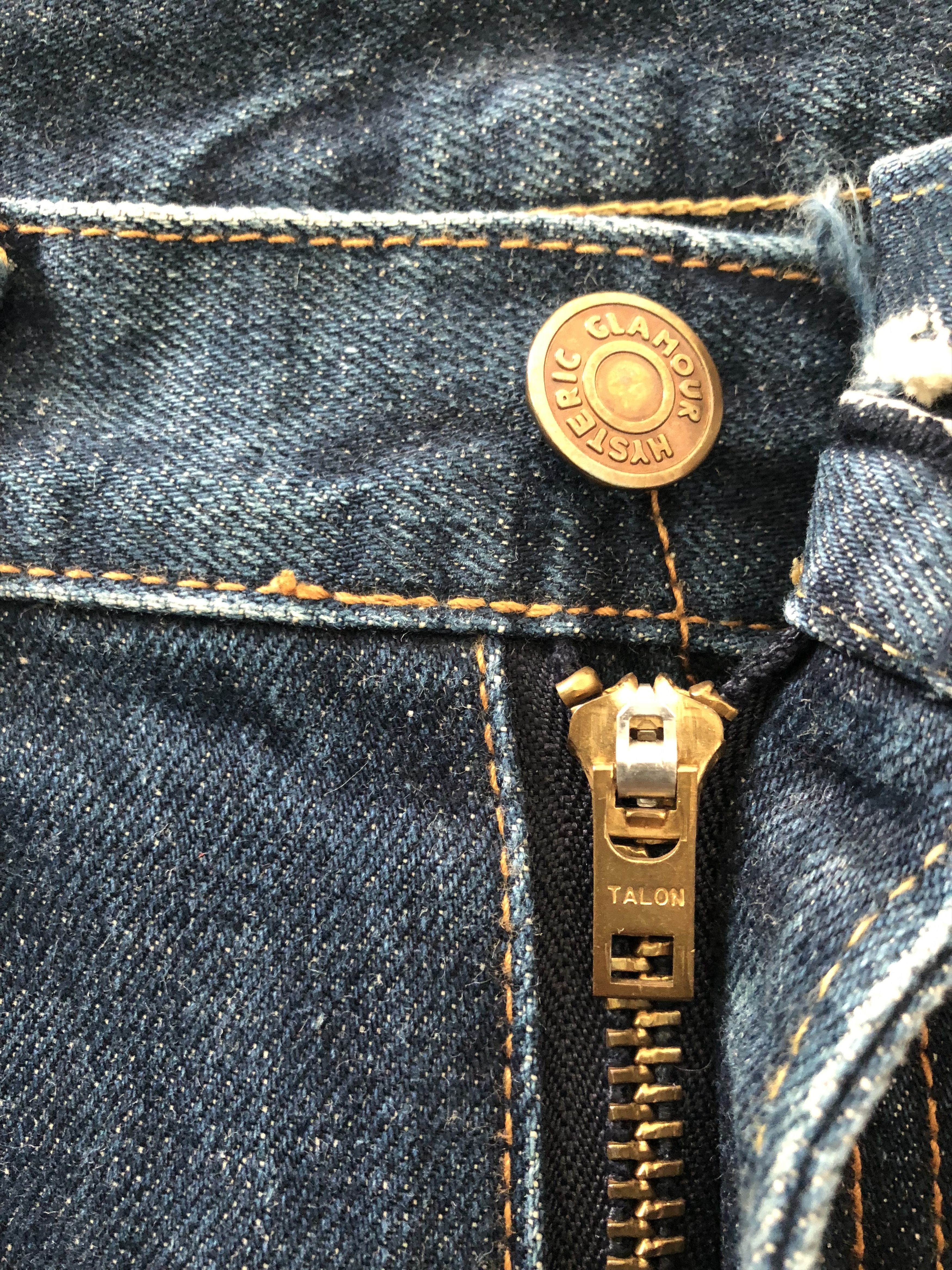Hysteric Glamour × Japanese Brand Vintage Hysteric Glamour Redline Selvedge Blue Denim Jeans Size US 30 / EU 46 - 8 Thumbnail