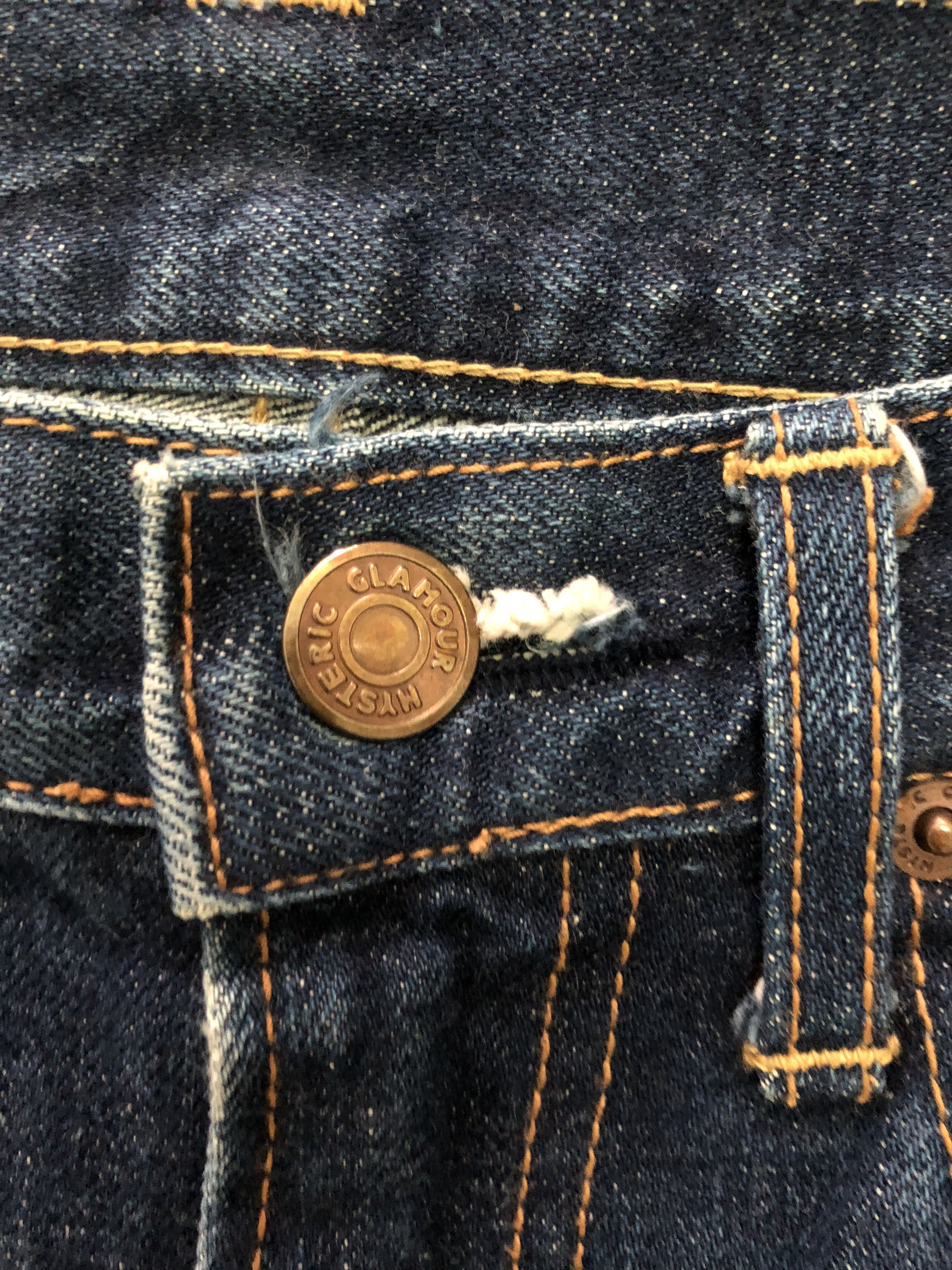 Hysteric Glamour × Japanese Brand Vintage Hysteric Glamour Redline Selvedge Blue Denim Jeans Size US 30 / EU 46 - 2 Thumbnail