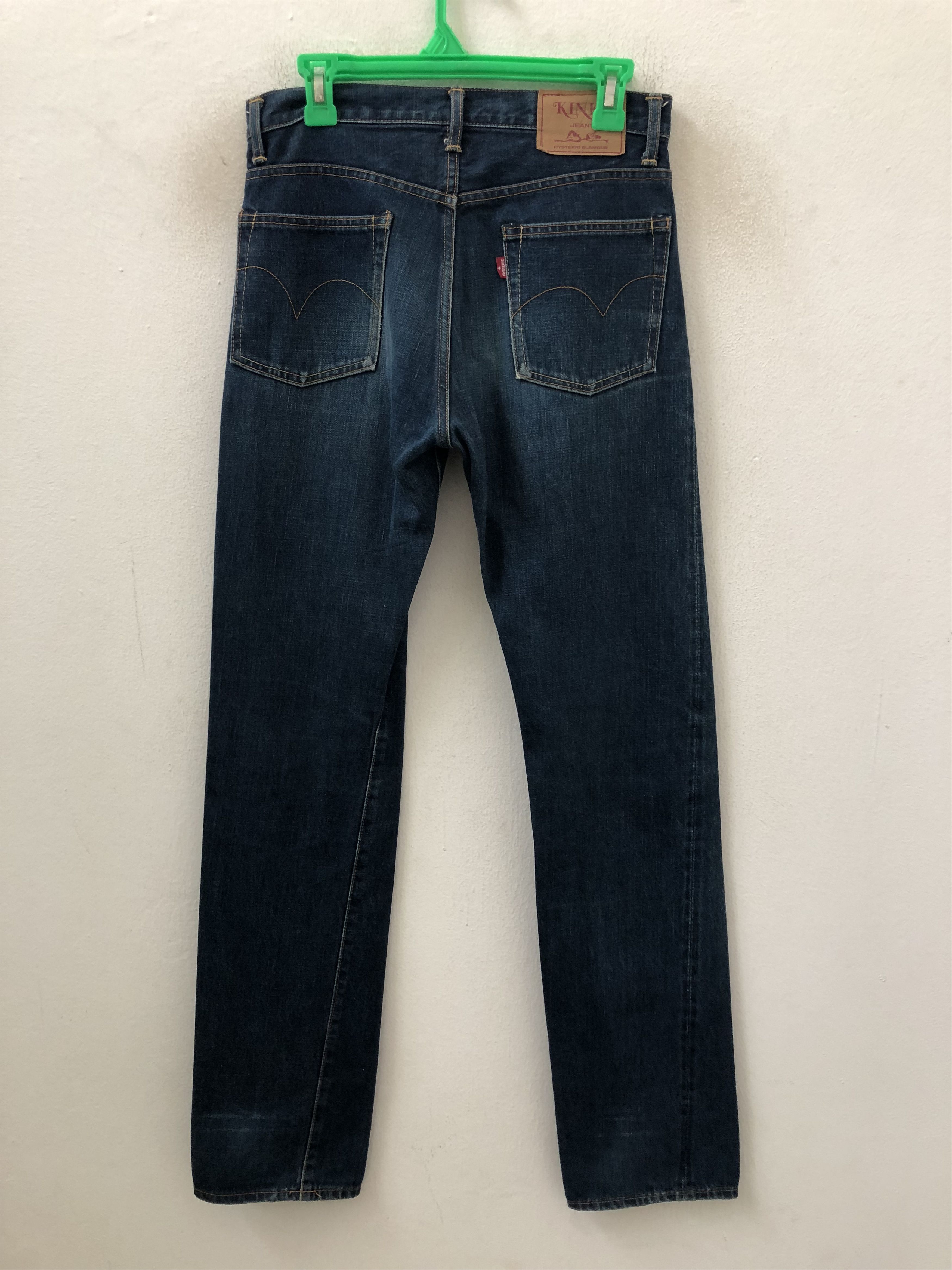 Hysteric Glamour × Japanese Brand Vintage Hysteric Glamour Redline Selvedge Blue Denim Jeans Size US 30 / EU 46 - 10 Thumbnail