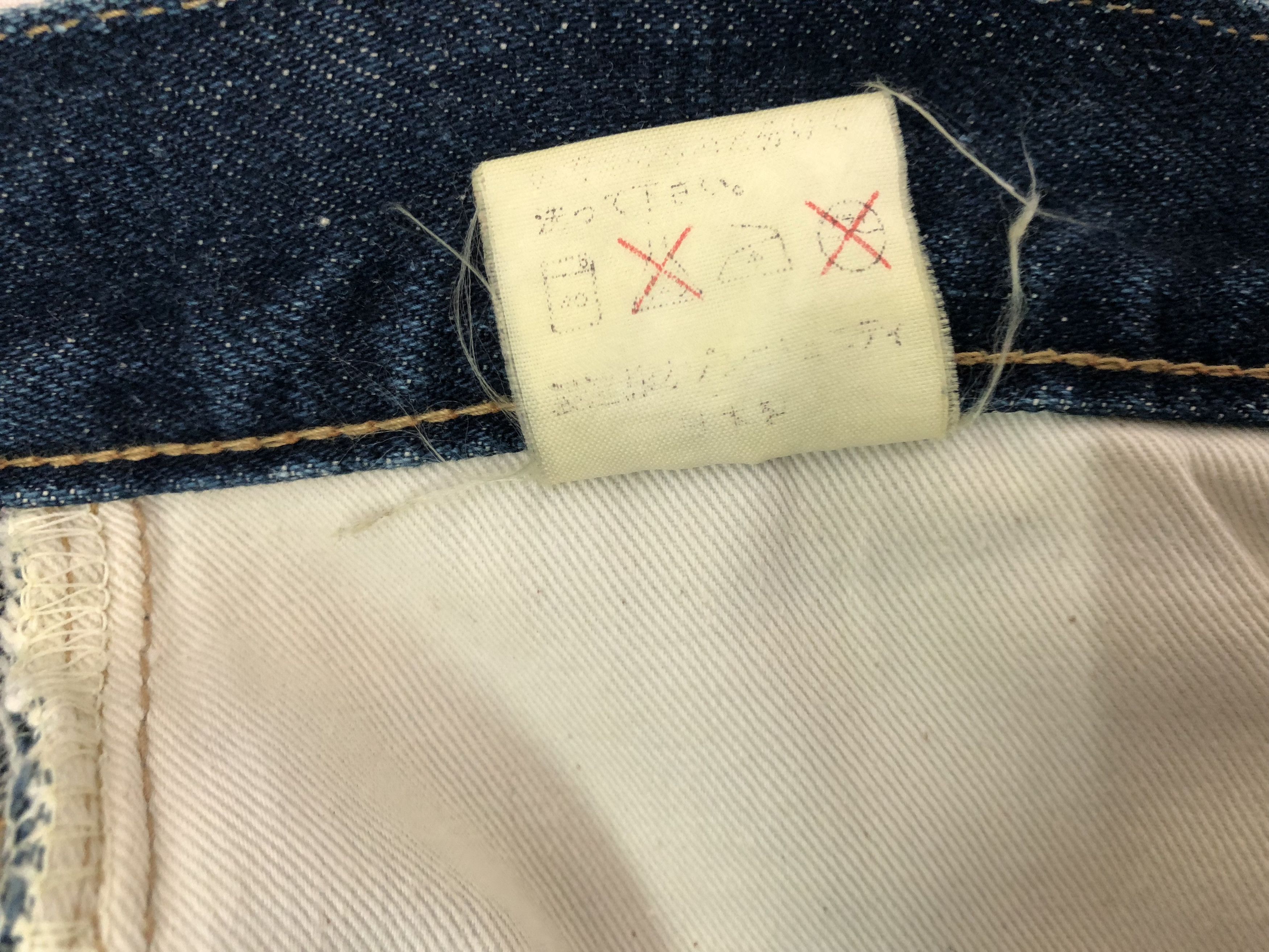 Hysteric Glamour × Japanese Brand Vintage Hysteric Glamour Redline Selvedge Blue Denim Jeans Size US 30 / EU 46 - 17 Thumbnail