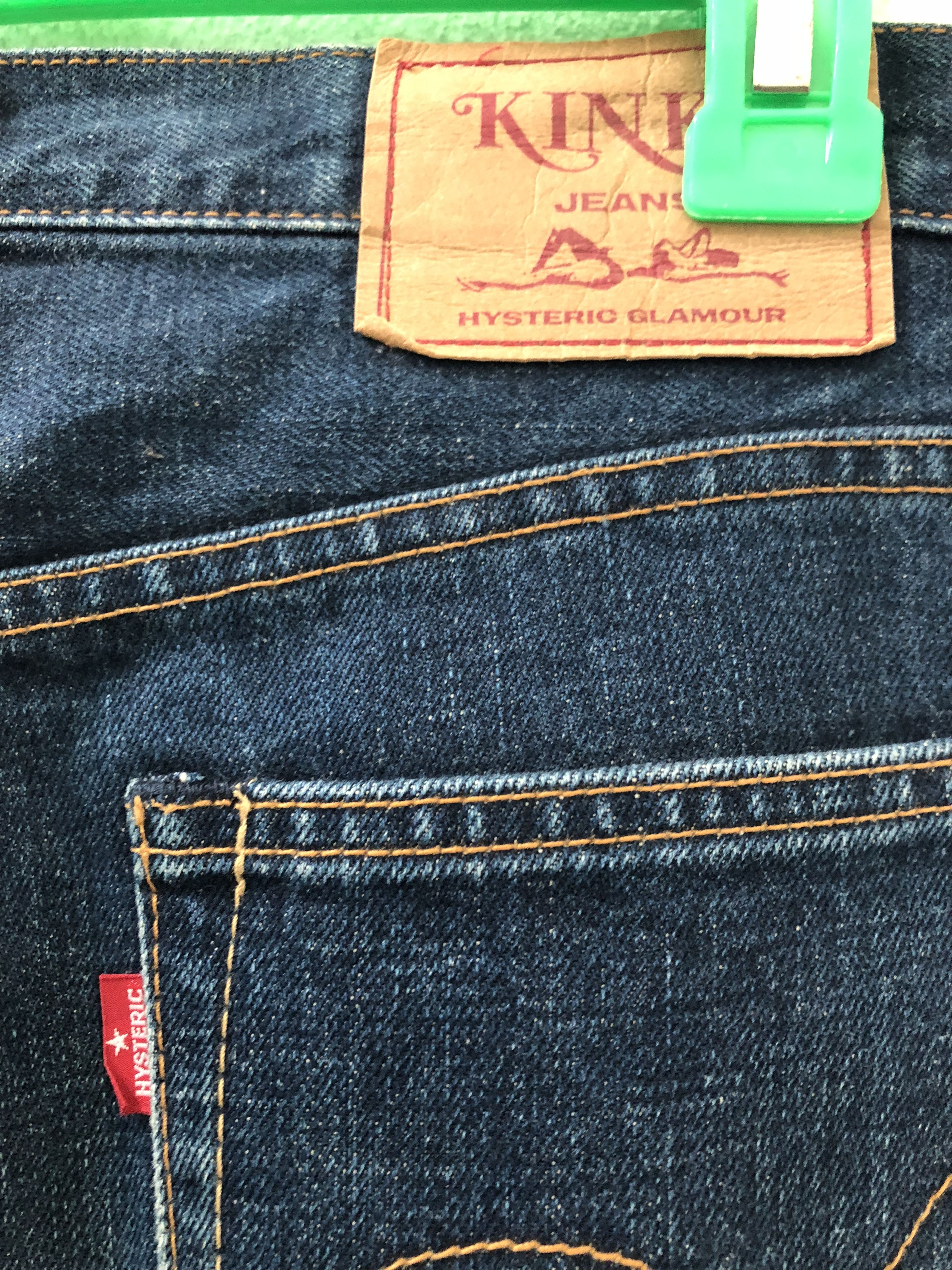 Hysteric Glamour × Japanese Brand Vintage Hysteric Glamour Redline Selvedge Blue Denim Jeans Size US 30 / EU 46 - 12 Thumbnail
