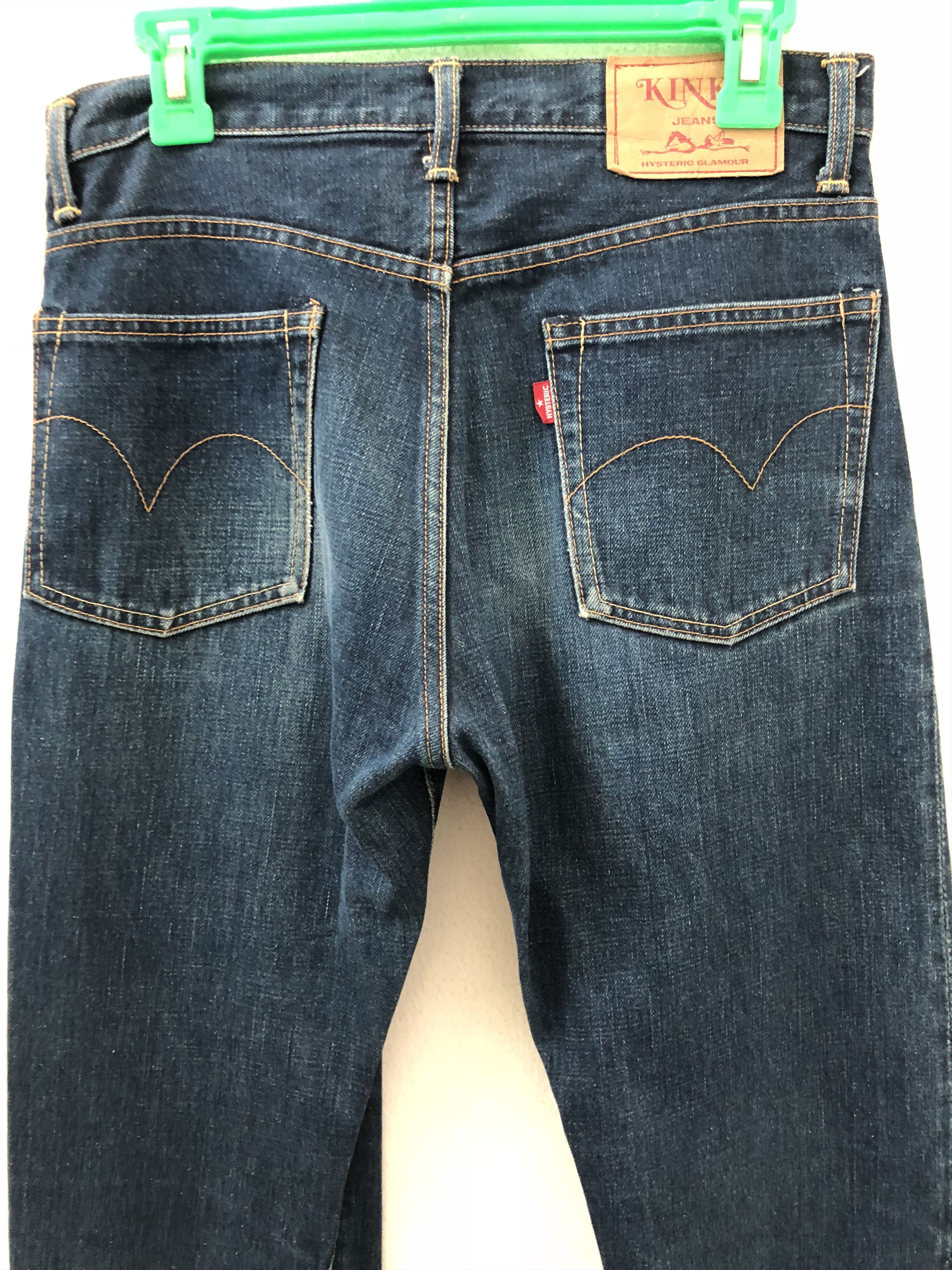 Hysteric Glamour × Japanese Brand Vintage Hysteric Glamour Redline Selvedge Blue Denim Jeans Size US 30 / EU 46 - 11 Thumbnail