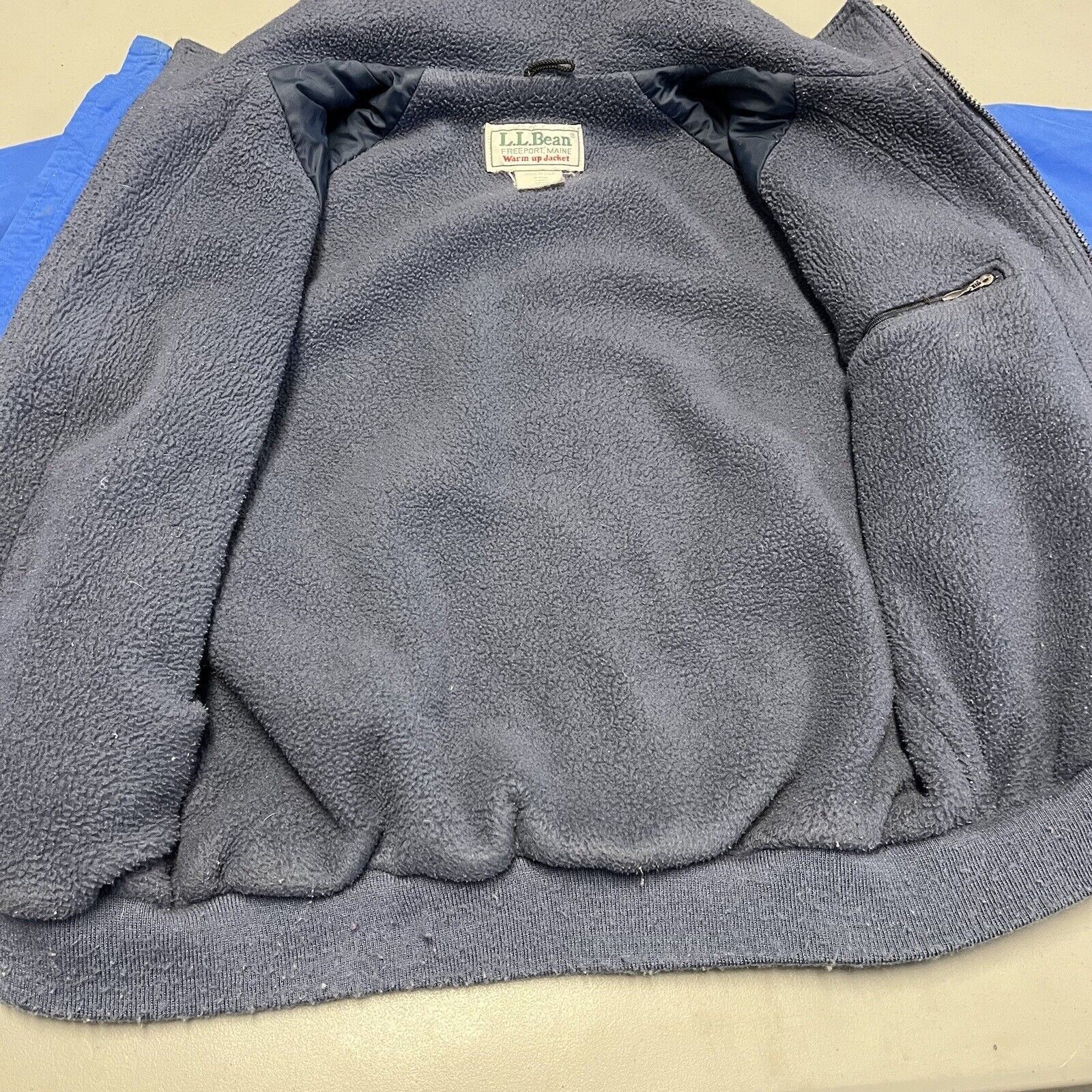 L.L. Bean Vintage LL Bean Jacket Womens Medium Lined Outdoor Blue Size M / US 6-8 / IT 42-44 - 11 Thumbnail