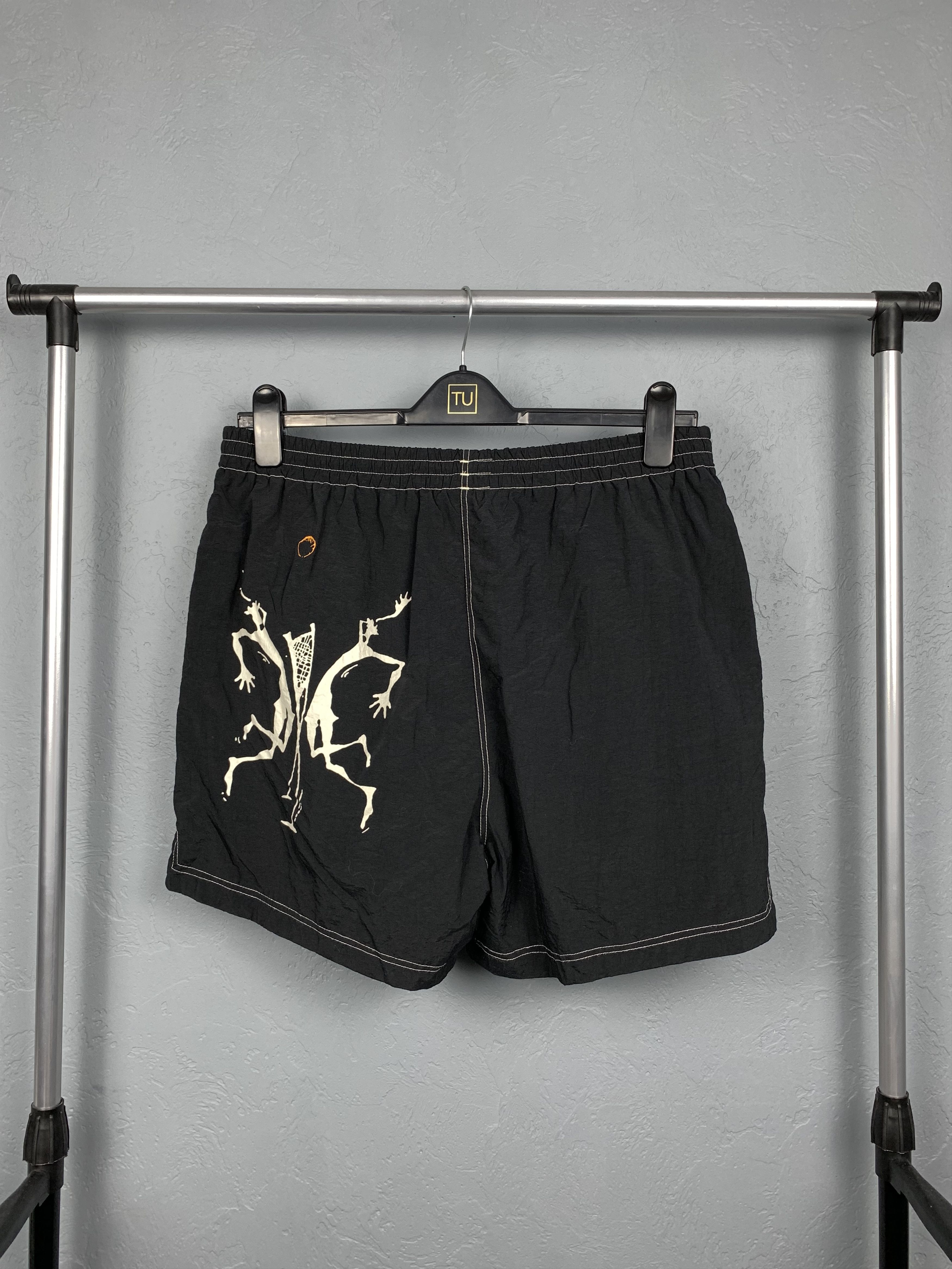 Adidas × Vintage Adidas PRO BEACH Vintage Mens Nylon Swimming Shorts Size US 34 / EU 50 - 5 Thumbnail