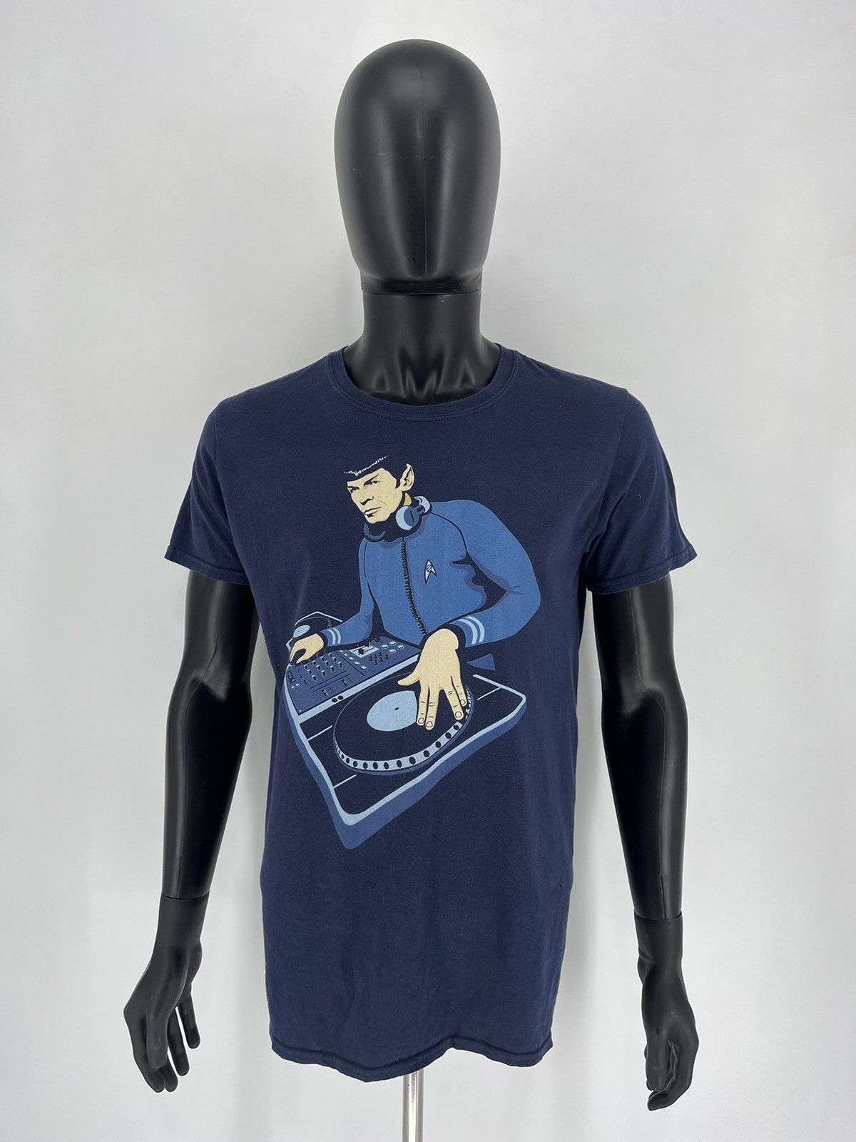 Vintage Vintage Y2k Star Trek mr spok streetwear movie tee Size US M / EU 48-50 / 2 - 2 Thumbnail