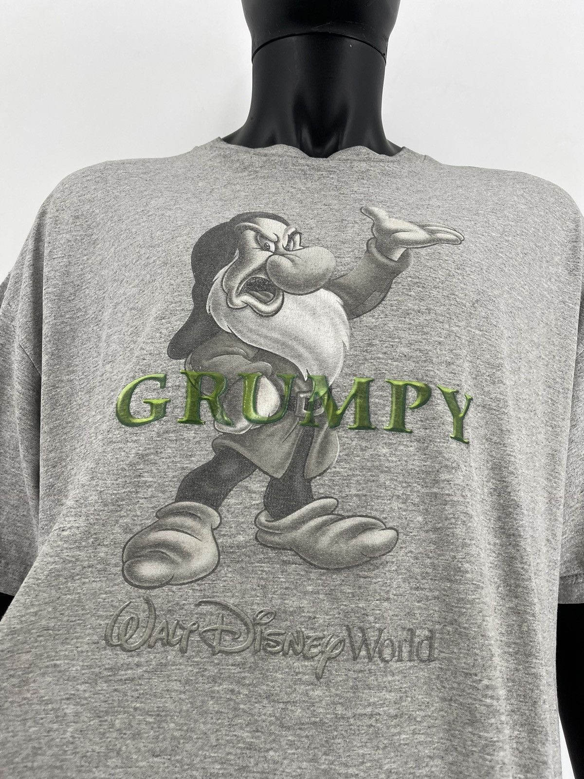 Disney Vintage 90s Grumpy Seven Dwarves Disney Shirt Size XL Size US XXL / EU 58 / 5 - 6 Thumbnail