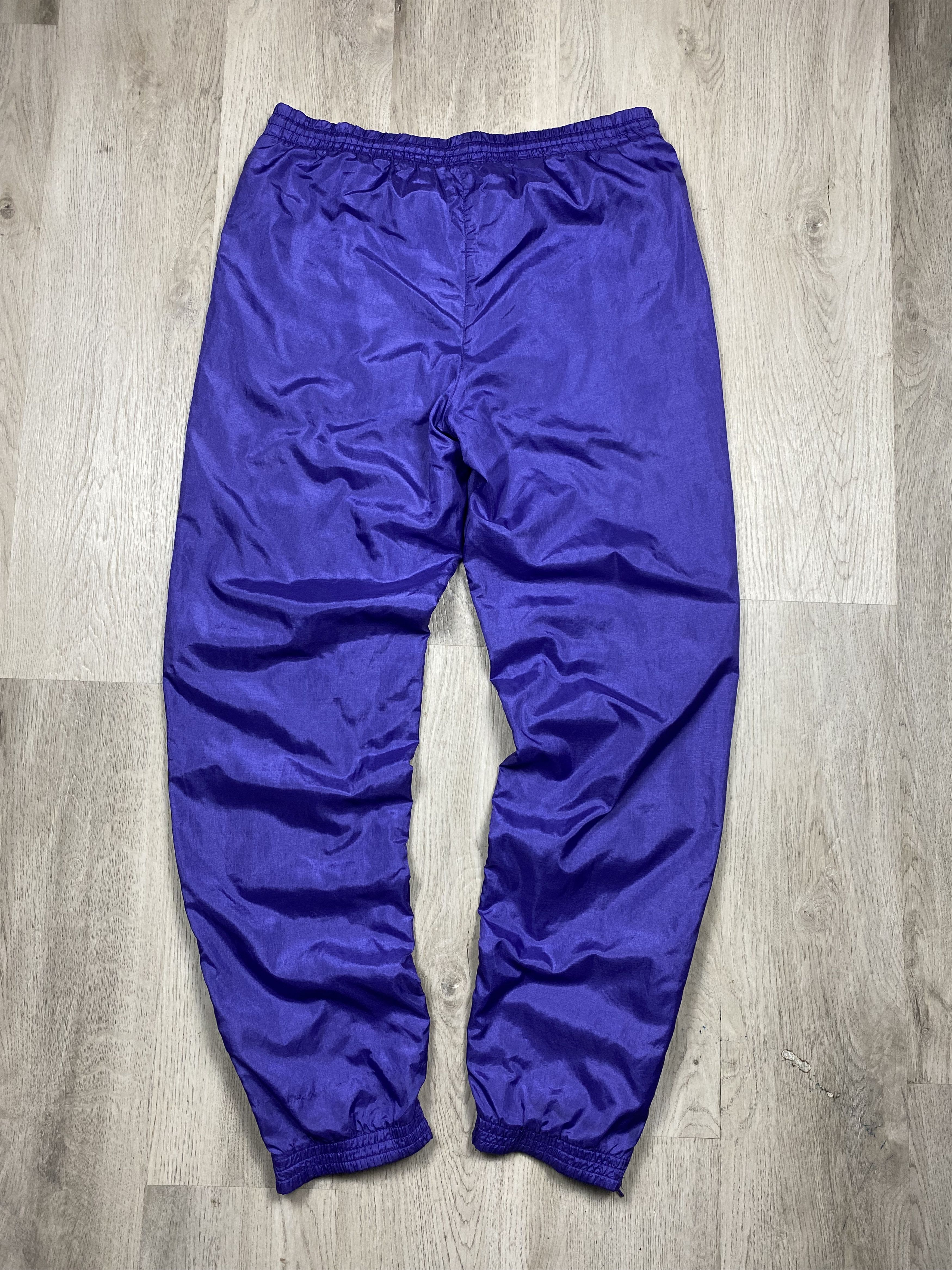 Adidas Adidas Vintage Mens Nylon Tracksuit Pants+Jacket Suit Size US 32 / EU 48 - 15 Thumbnail