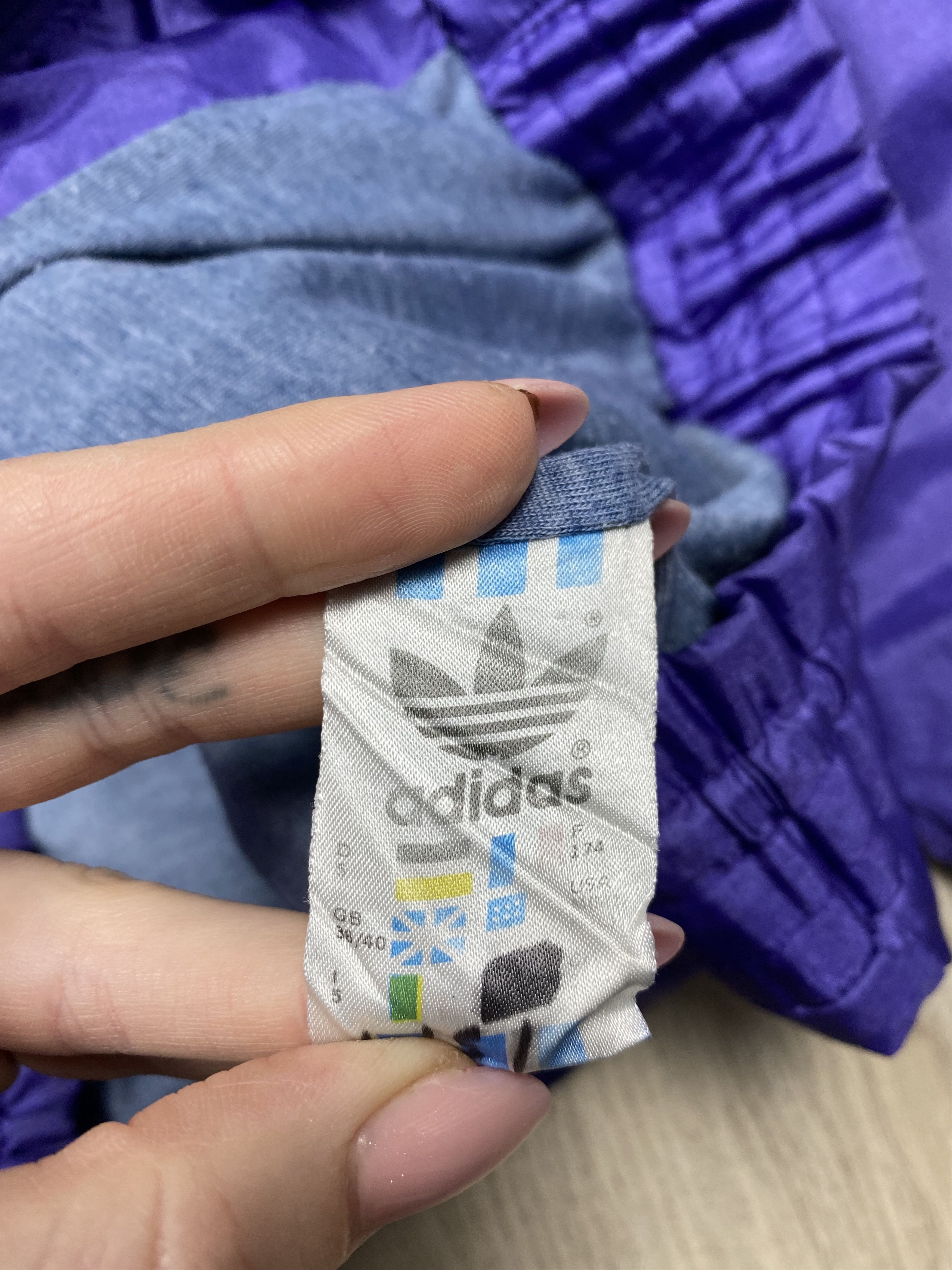 Adidas Adidas Vintage Mens Nylon Tracksuit Pants+Jacket Suit Size US 32 / EU 48 - 8 Thumbnail