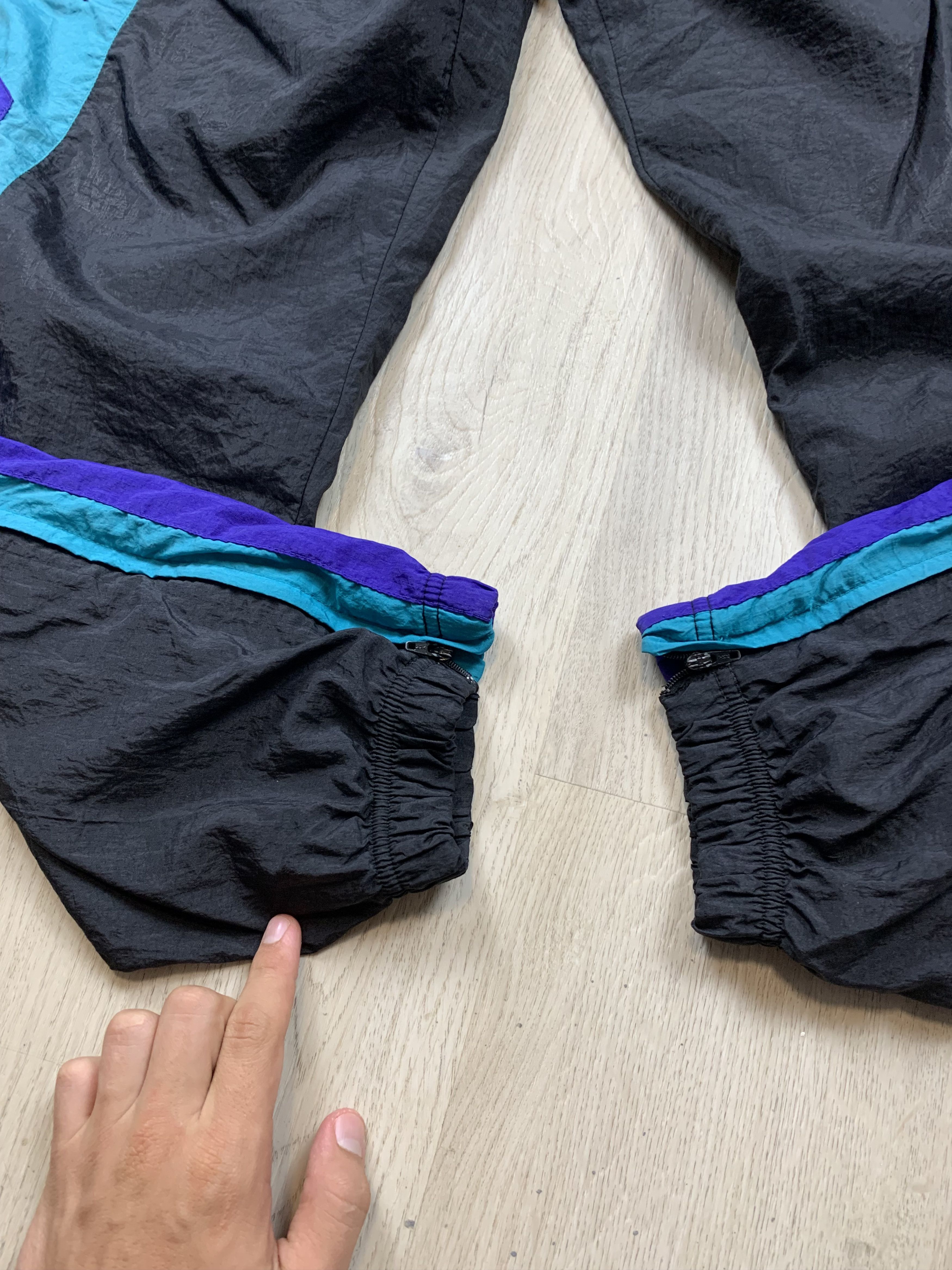 Nike × Vintage Nike 90s Vintage Mens Nylon Pants Drill style Size US 34 / EU 50 - 4 Thumbnail