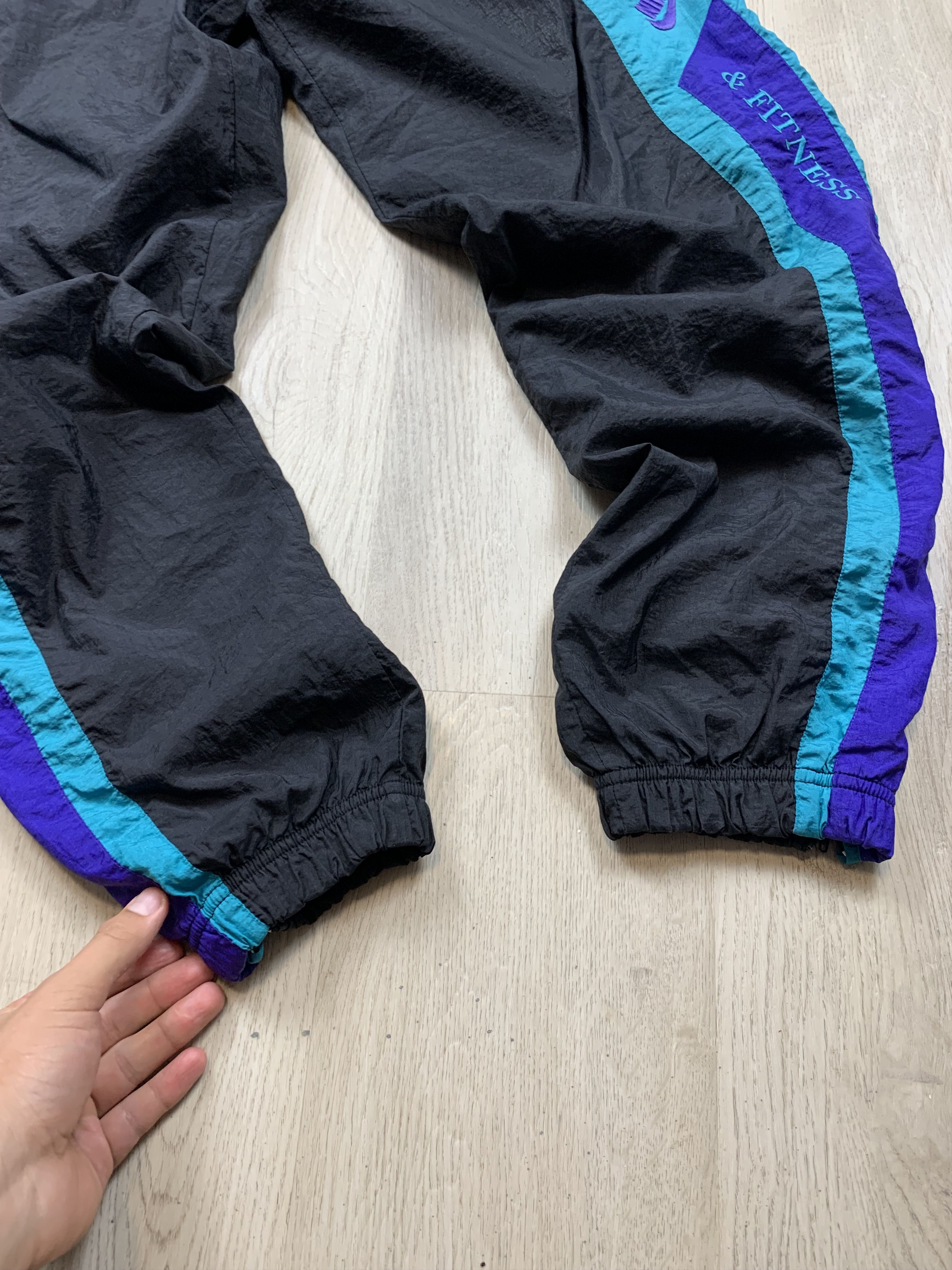 Nike × Vintage Nike 90s Vintage Mens Nylon Pants Drill style Size US 34 / EU 50 - 3 Thumbnail