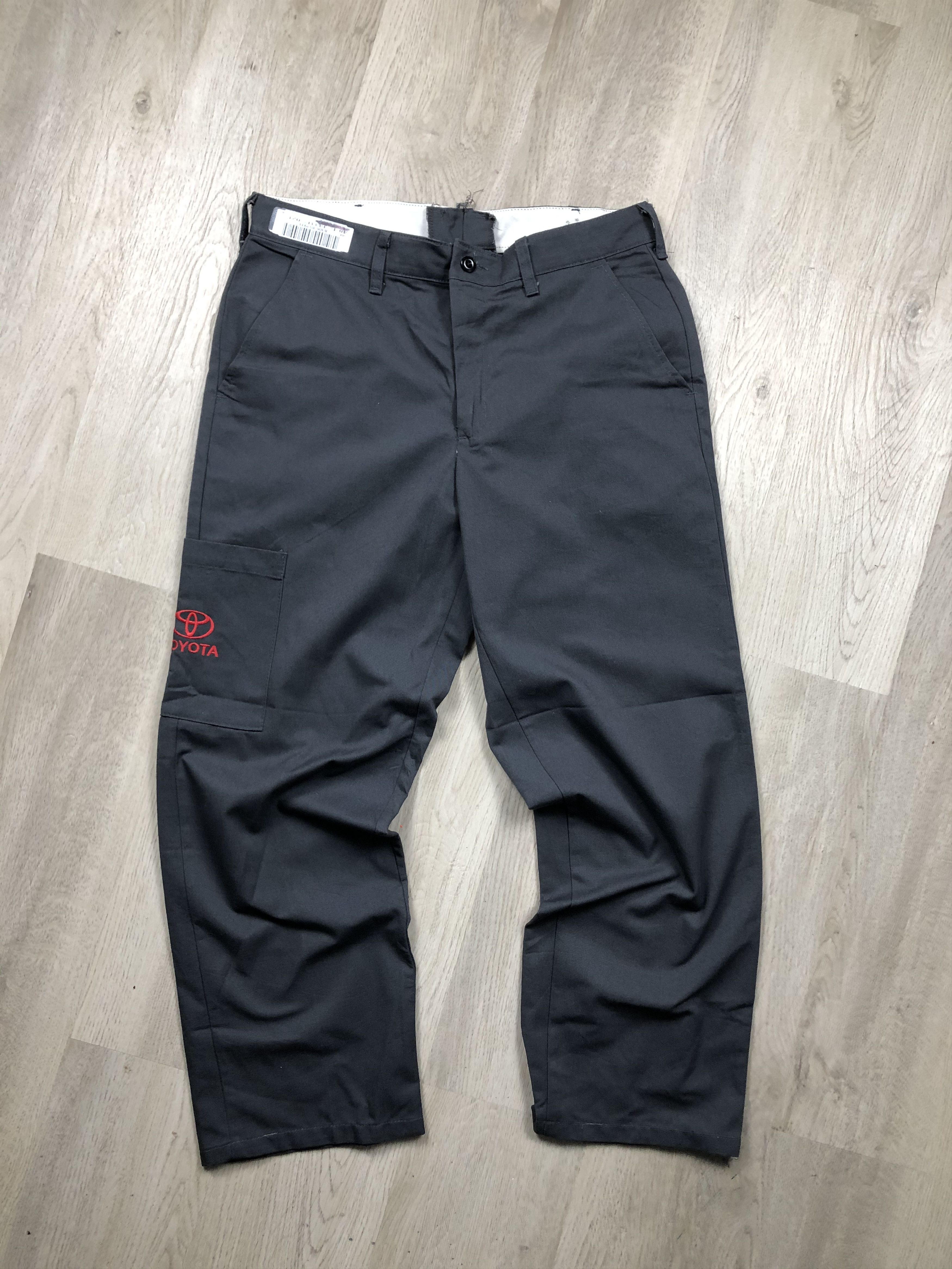 Vintage RED CAP Toyota Vintage Minimalist Work Chino Pants Size US 34 / EU 50 - 5 Thumbnail