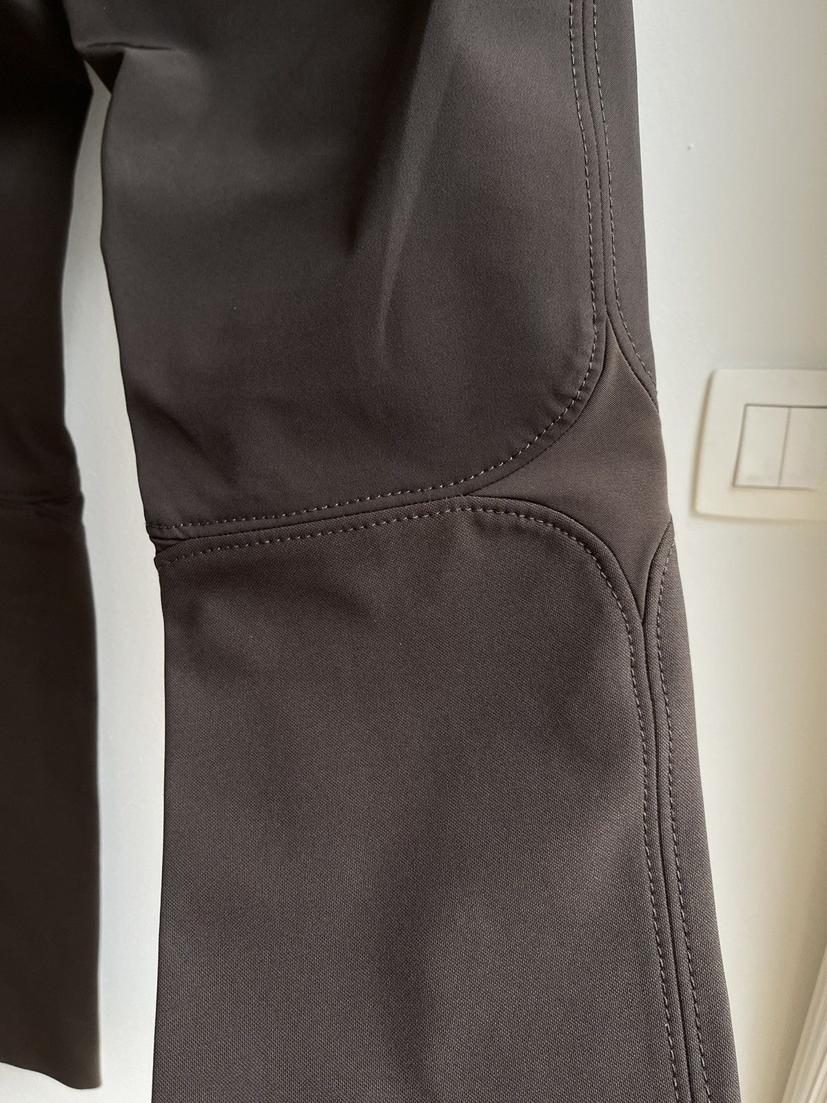 Raf Simons Raf Simons AW07/08 Brown Stretch With Rounded Square Cut Size US 32 / EU 48 - 9 Thumbnail