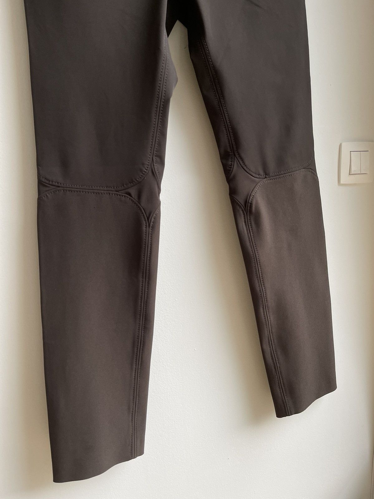 Raf Simons Raf Simons AW07/08 Brown Stretch With Rounded Square Cut Size US 32 / EU 48 - 3 Thumbnail