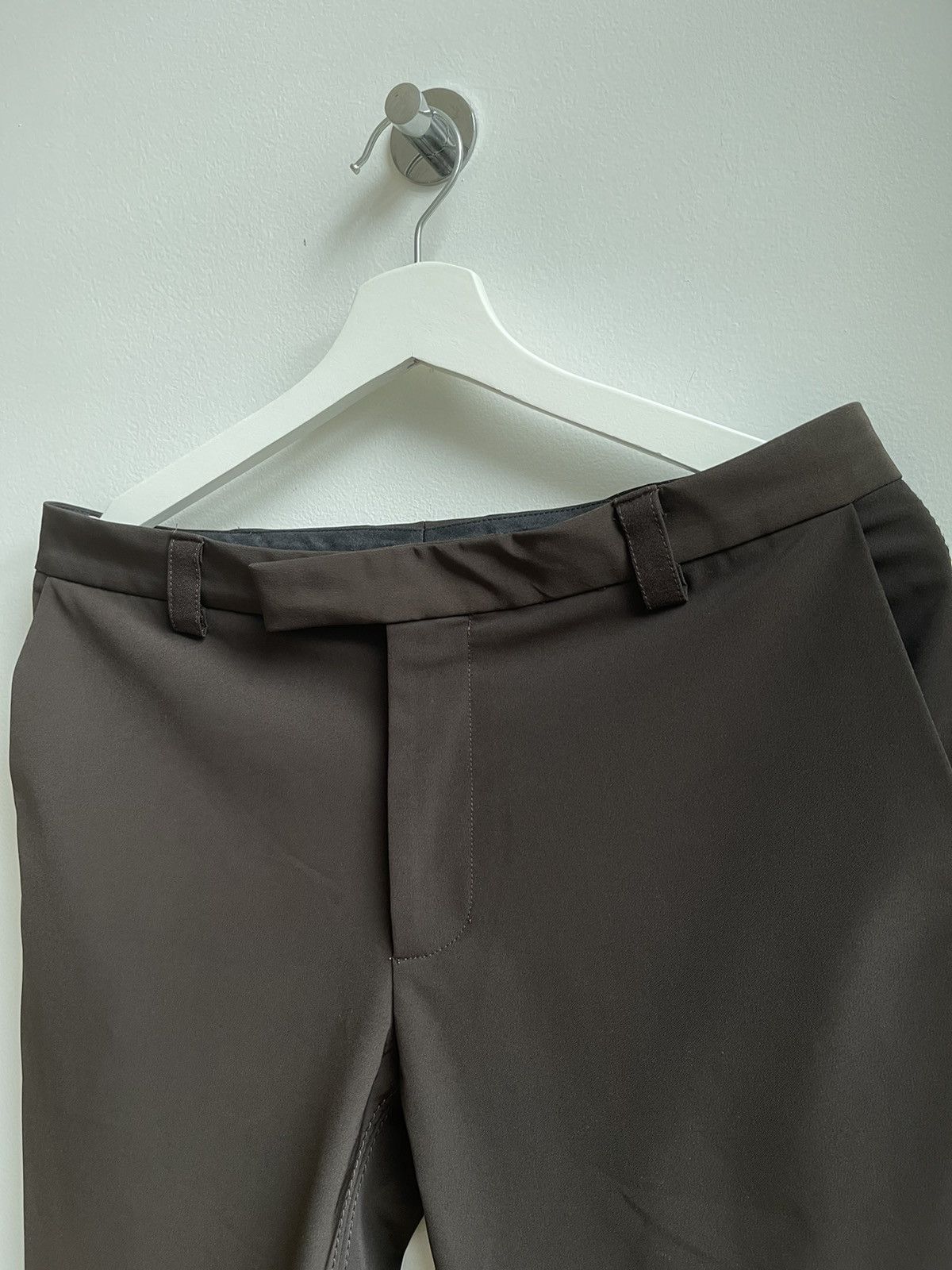 Raf Simons Raf Simons AW07/08 Brown Stretch With Rounded Square Cut Size US 32 / EU 48 - 4 Thumbnail