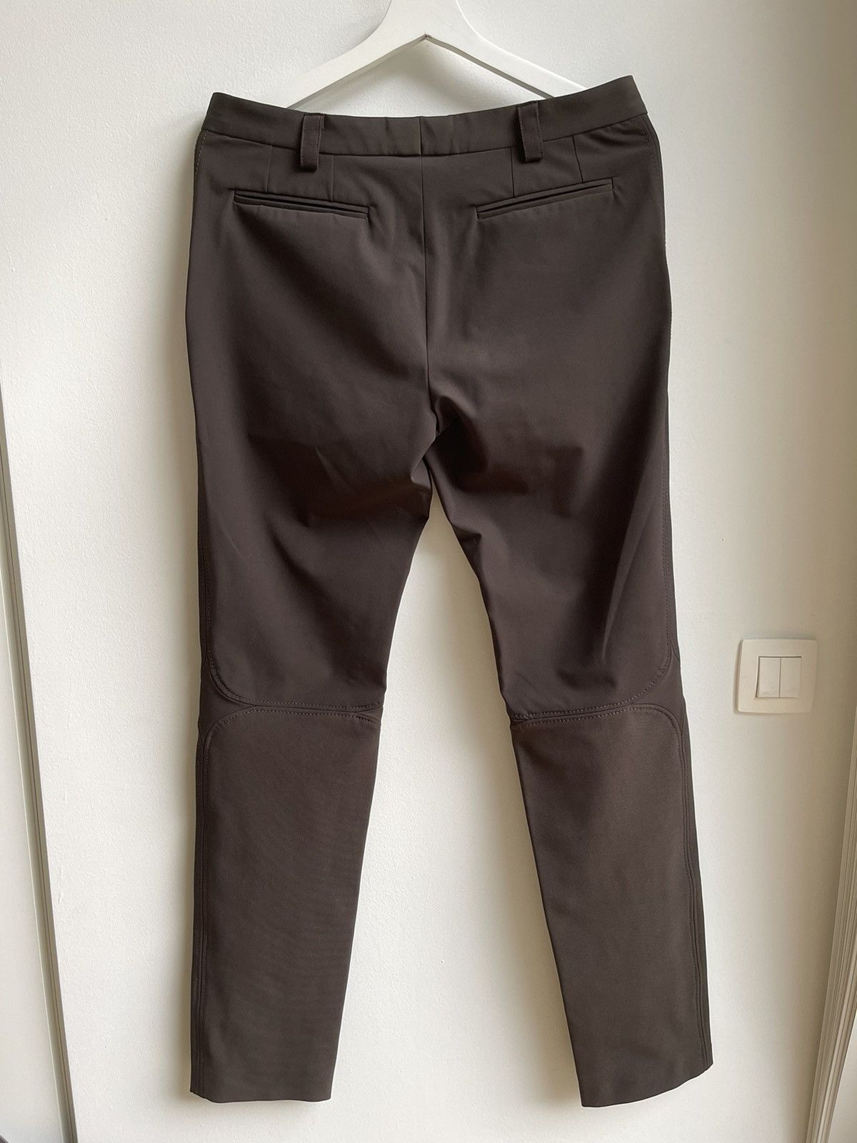 Raf Simons Raf Simons AW07/08 Brown Stretch With Rounded Square Cut Size US 32 / EU 48 - 8 Thumbnail