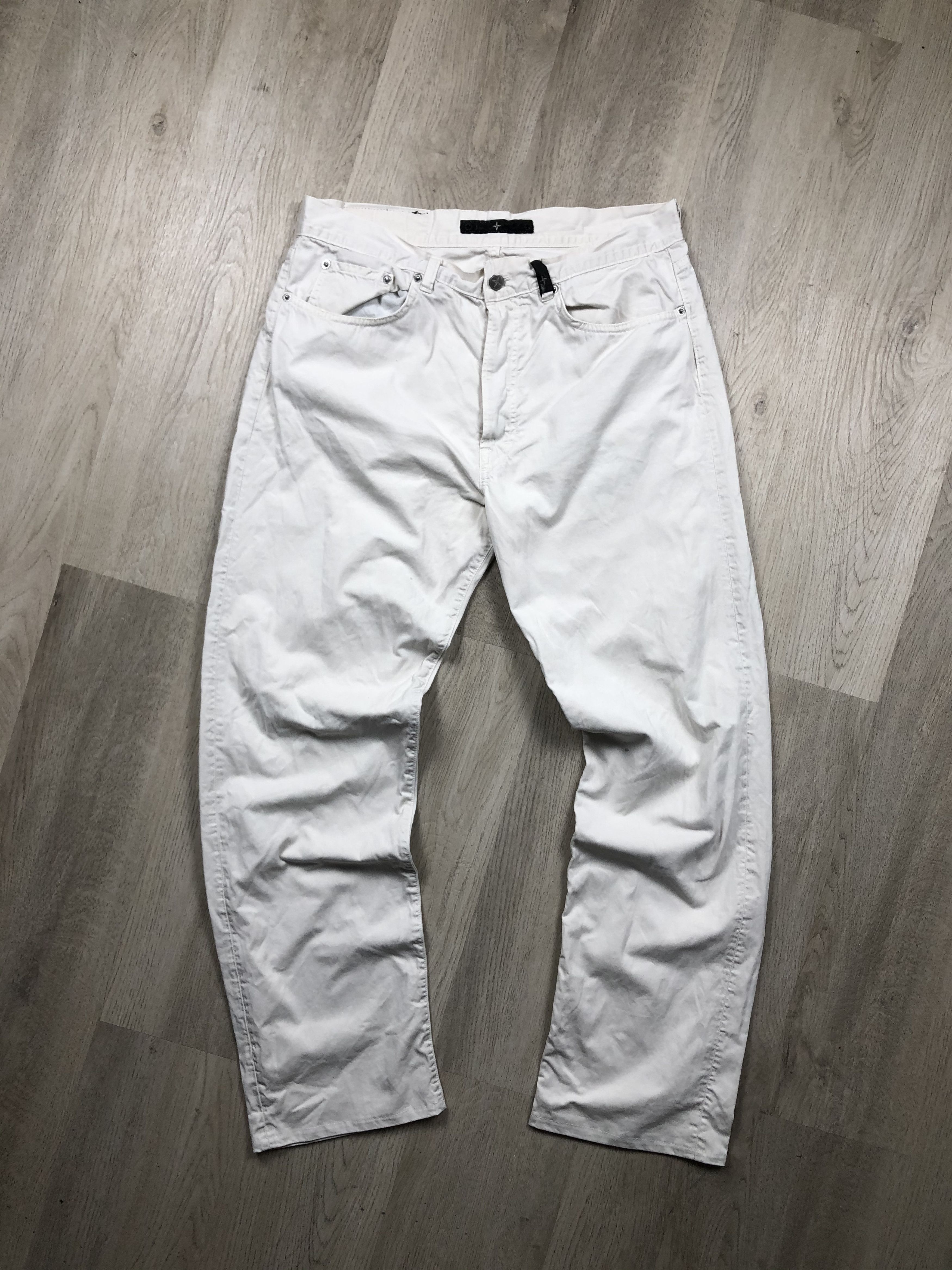 Massimo Osti Stone Island 90s Vintage Mens Denim Pants Size US 36 / EU 52 - 7 Thumbnail