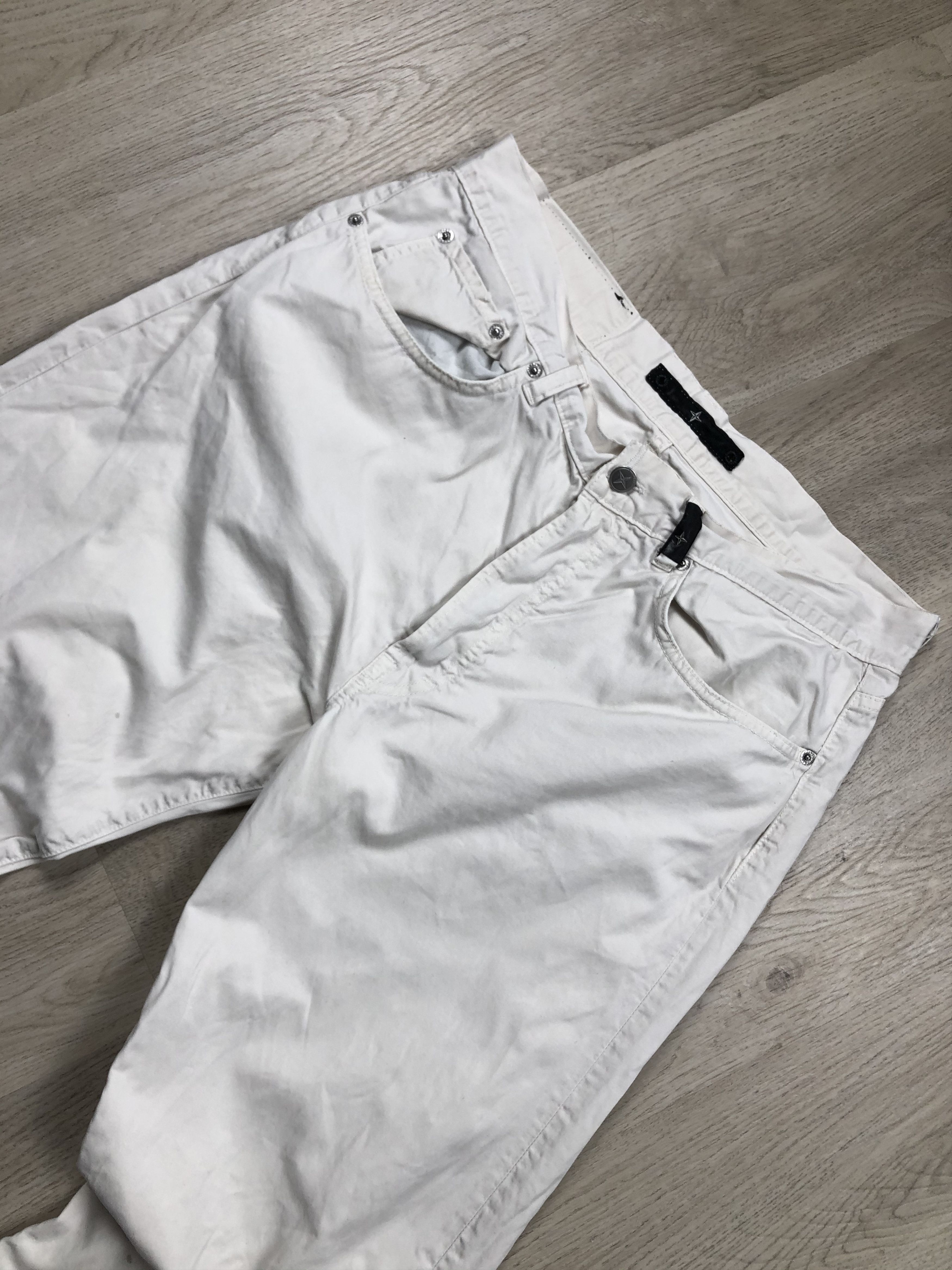 Massimo Osti Stone Island 90s Vintage Mens Denim Pants Size US 36 / EU 52 - 8 Thumbnail