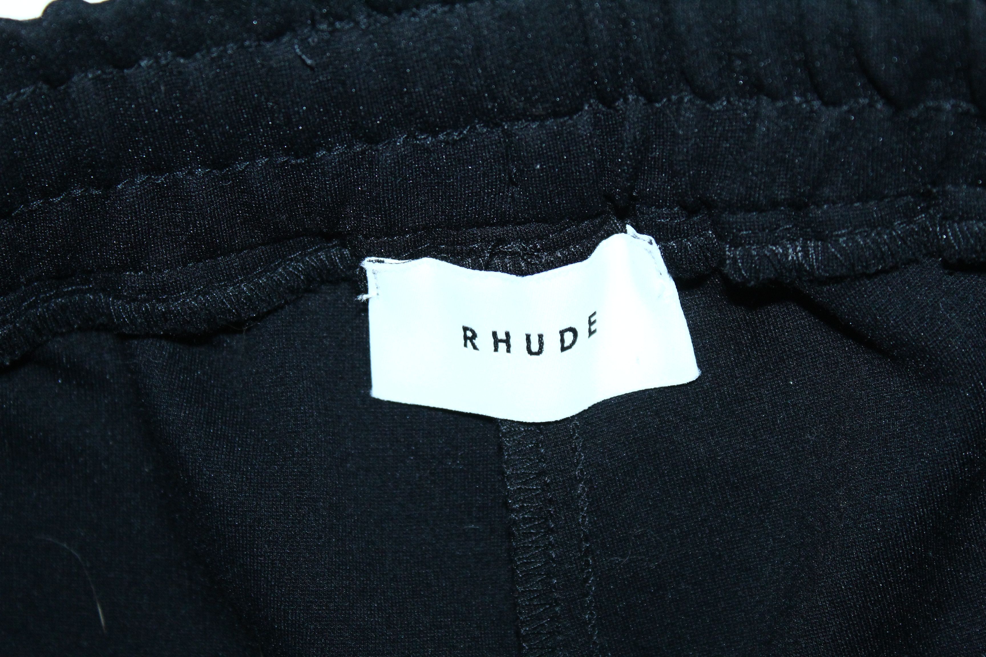 Rhude RHUDE Pin Strip Drawstring Traxedo Pants Size US 32 / EU 48 - 4 Thumbnail