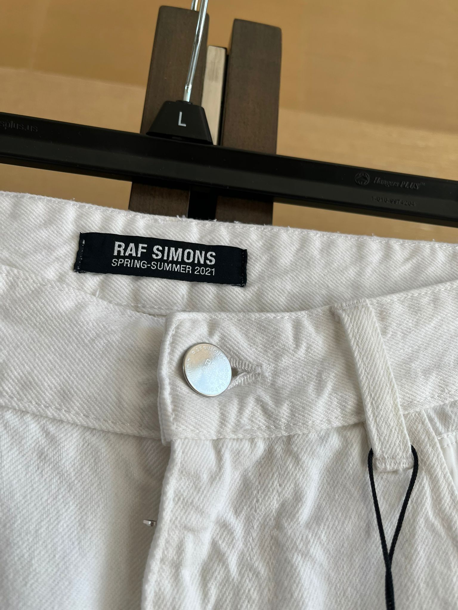 Raf Simons Picture Patch Denim in White Size US 28 / EU 44 - 8 Thumbnail
