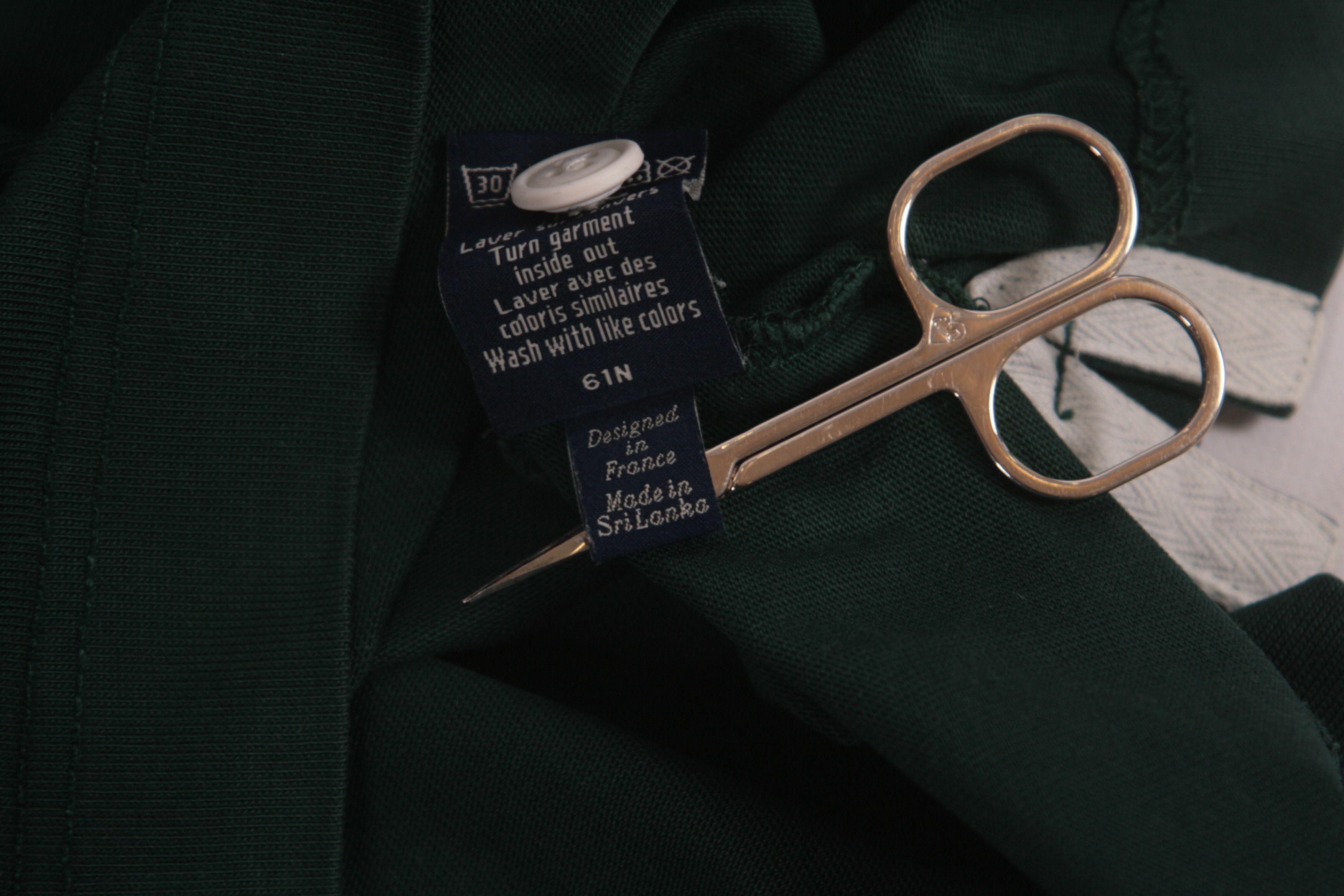 Faconnable 🔥 VTG 🔥 Faconnable Logo Embroidery "6" Rugby Polo Shirt Size US S / EU 44-46 / 1 - 8 Thumbnail