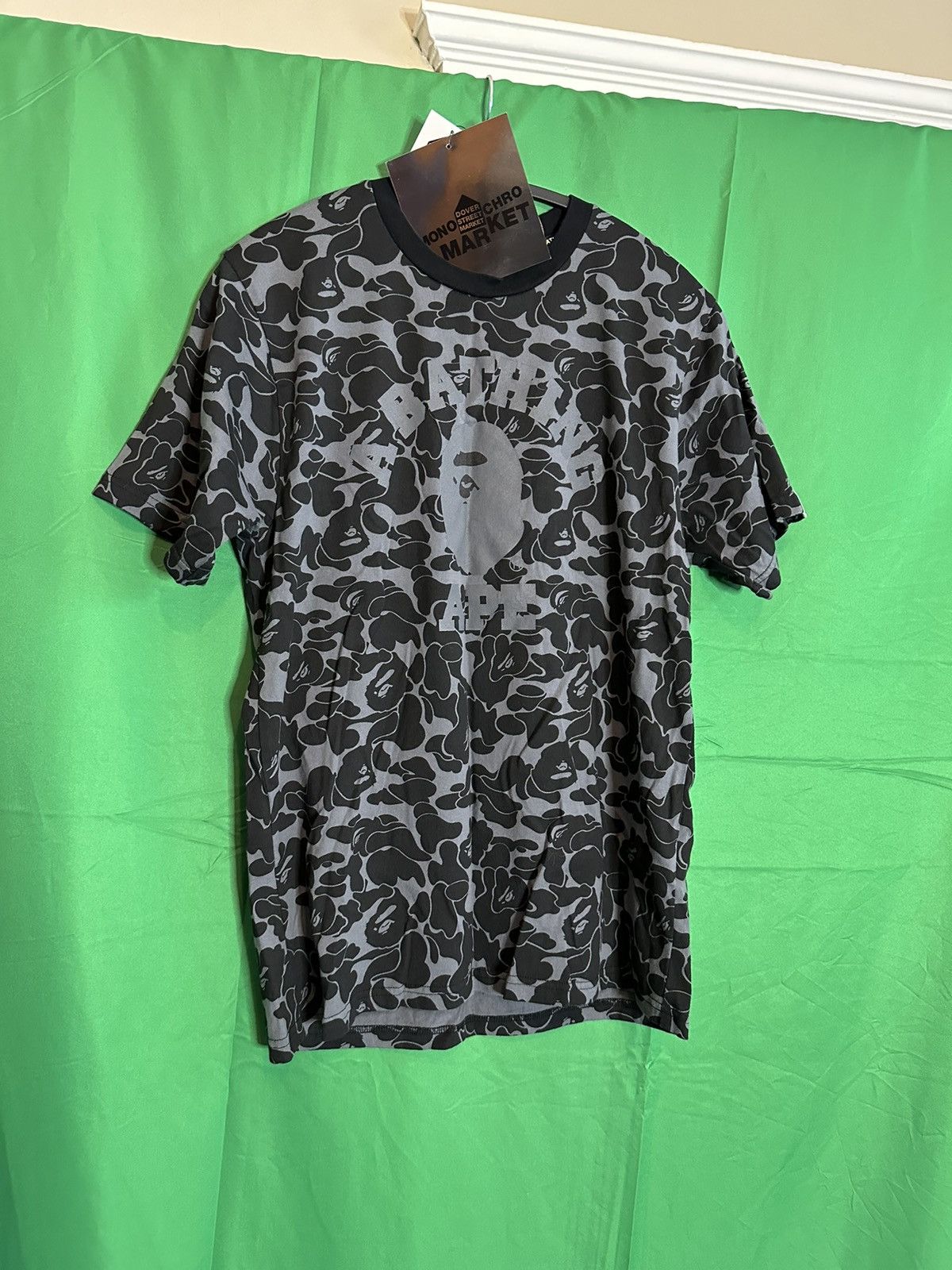 Bape Monochromarket Special College Camo t-shirt Size US M / EU 48-50 / 2 - 1 Thumbnail