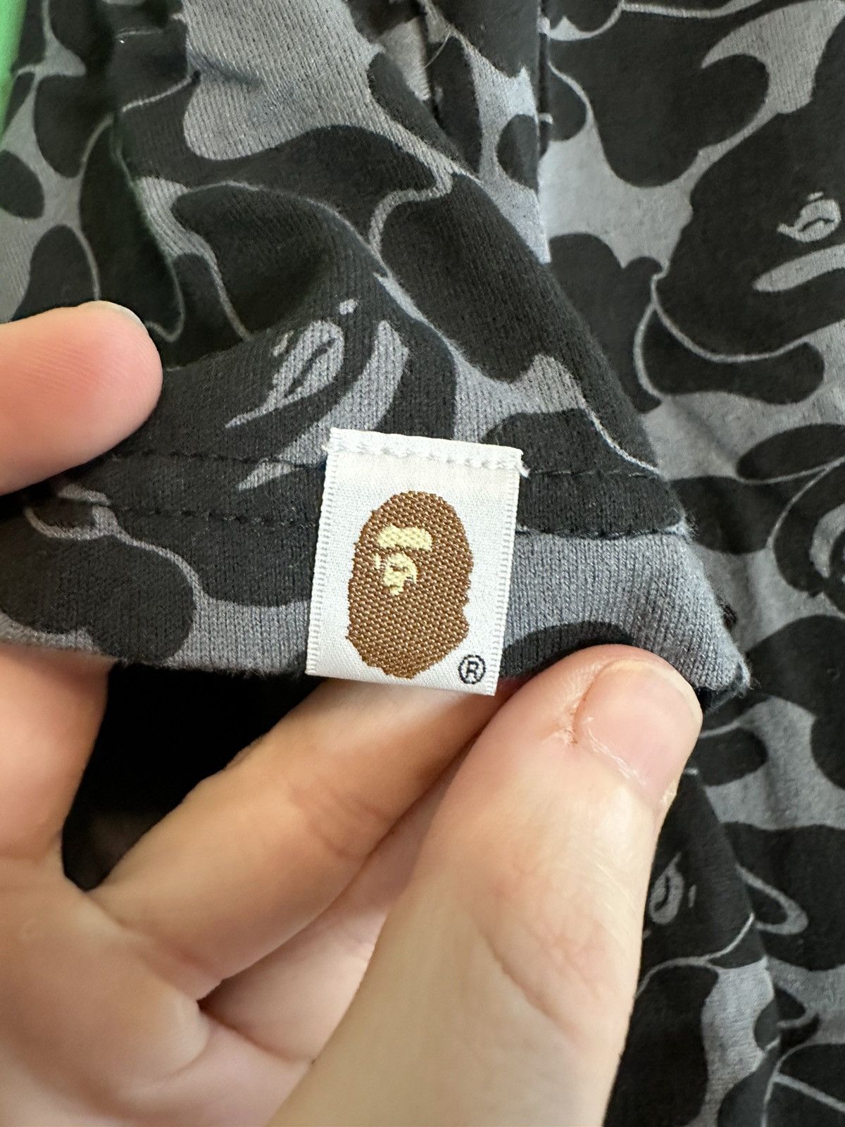 Bape Monochromarket Special College Camo t-shirt Size US M / EU 48-50 / 2 - 7 Thumbnail