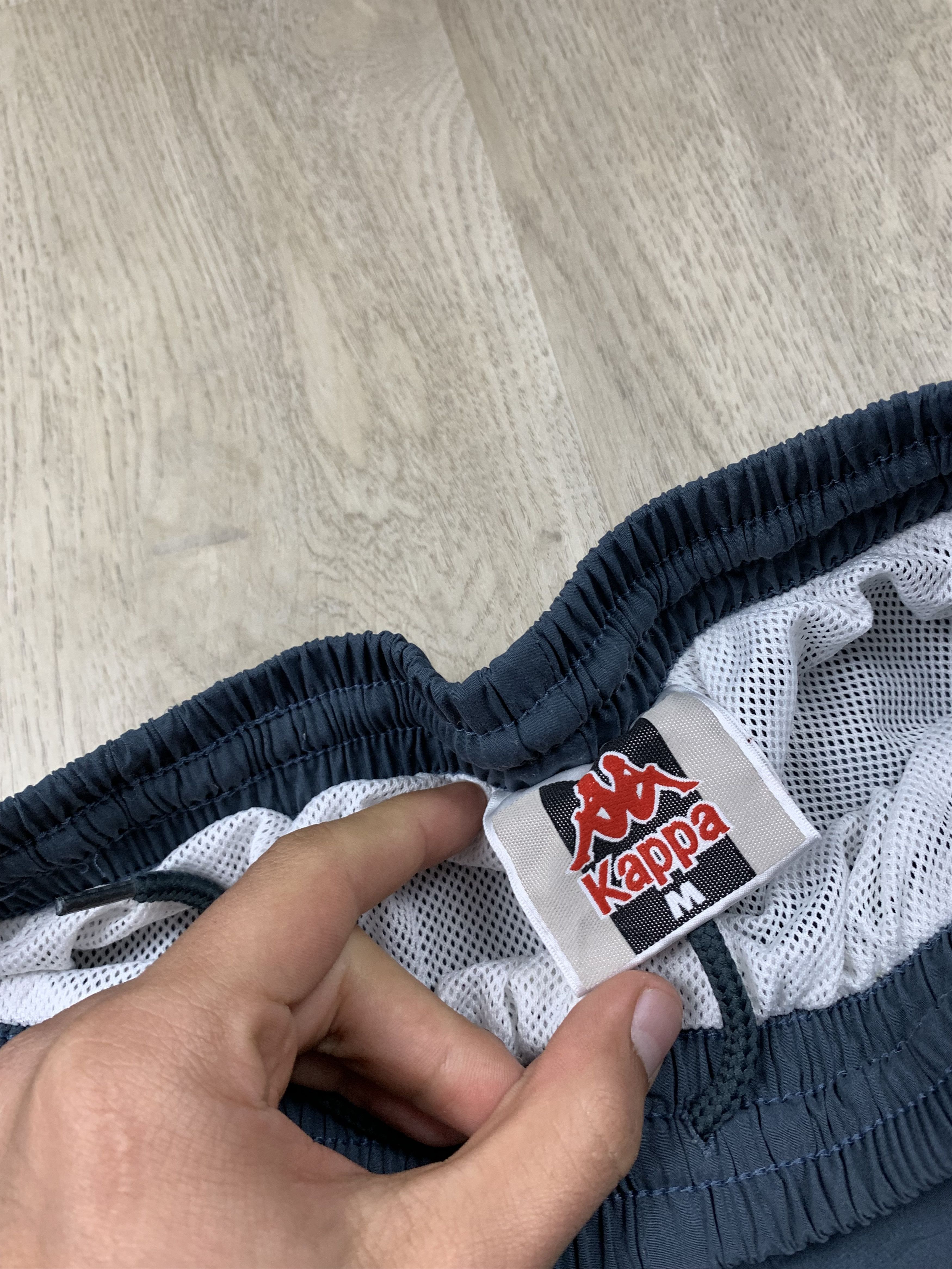 Kappa × Vintage Kappa Vintage Mens Nylon Track Suit Vest + Pants Drill style Size US 32 / EU 48 - 13 Thumbnail